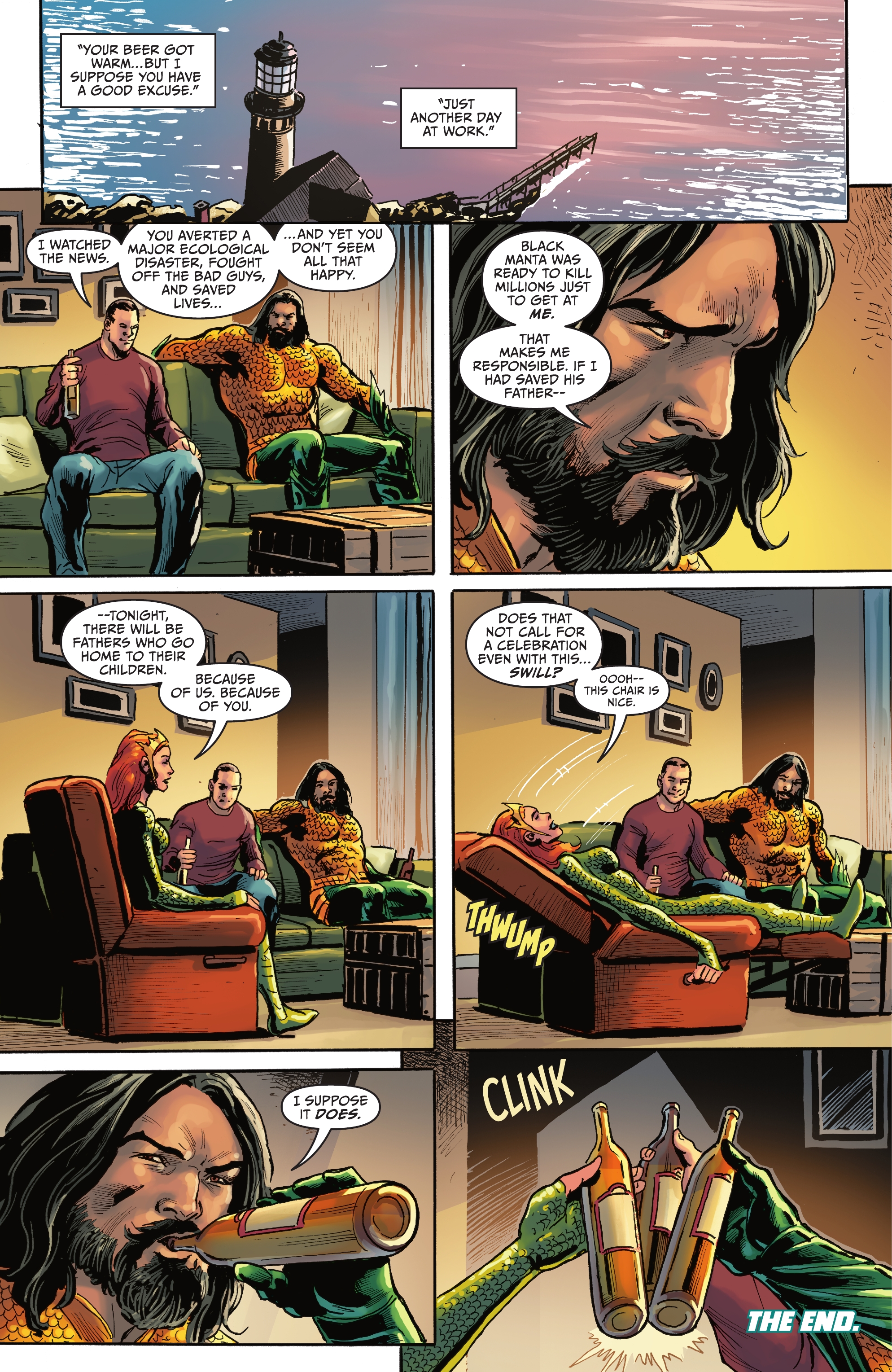 Read online Aquaman: Through Fire and Water comic -  Issue # Full - 21