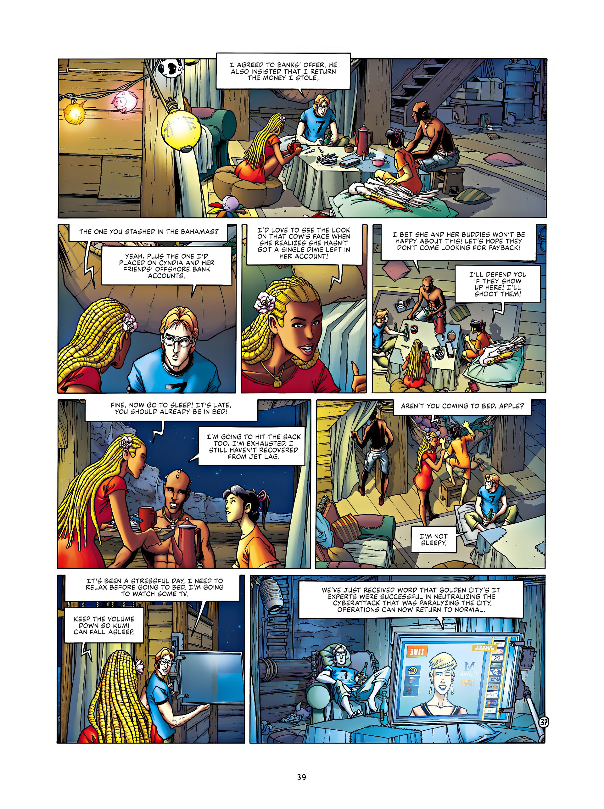Read online Golden City comic -  Issue #14 - 39