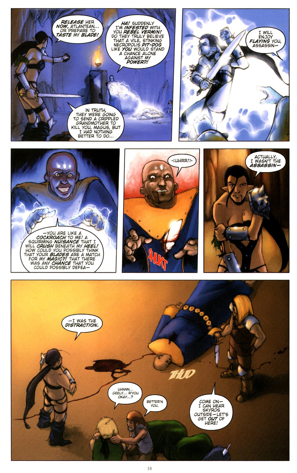 Read online Mage Knight: Stolen Destiny comic -  Issue #5 - 20