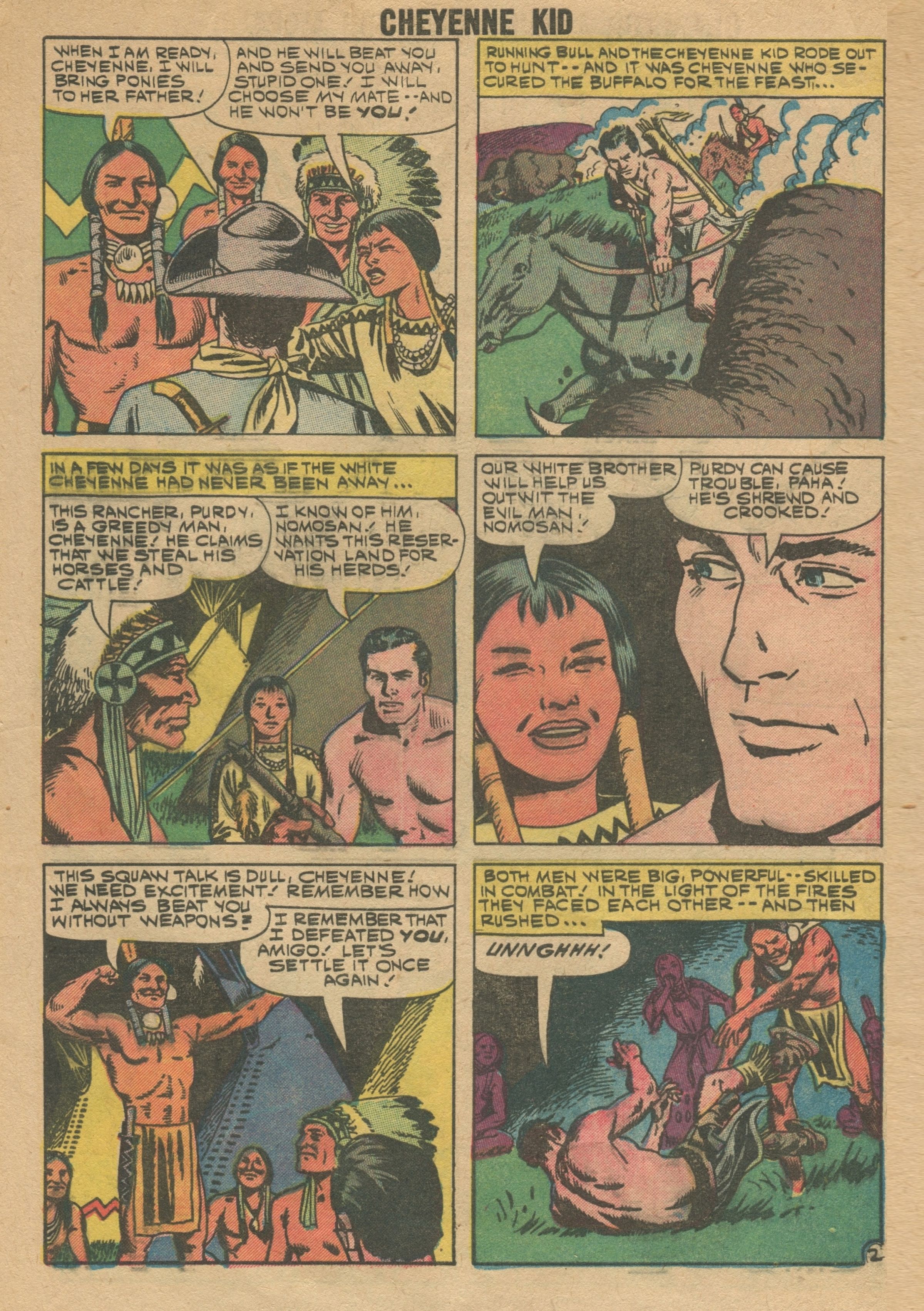 Read online Cheyenne Kid comic -  Issue #22 - 28
