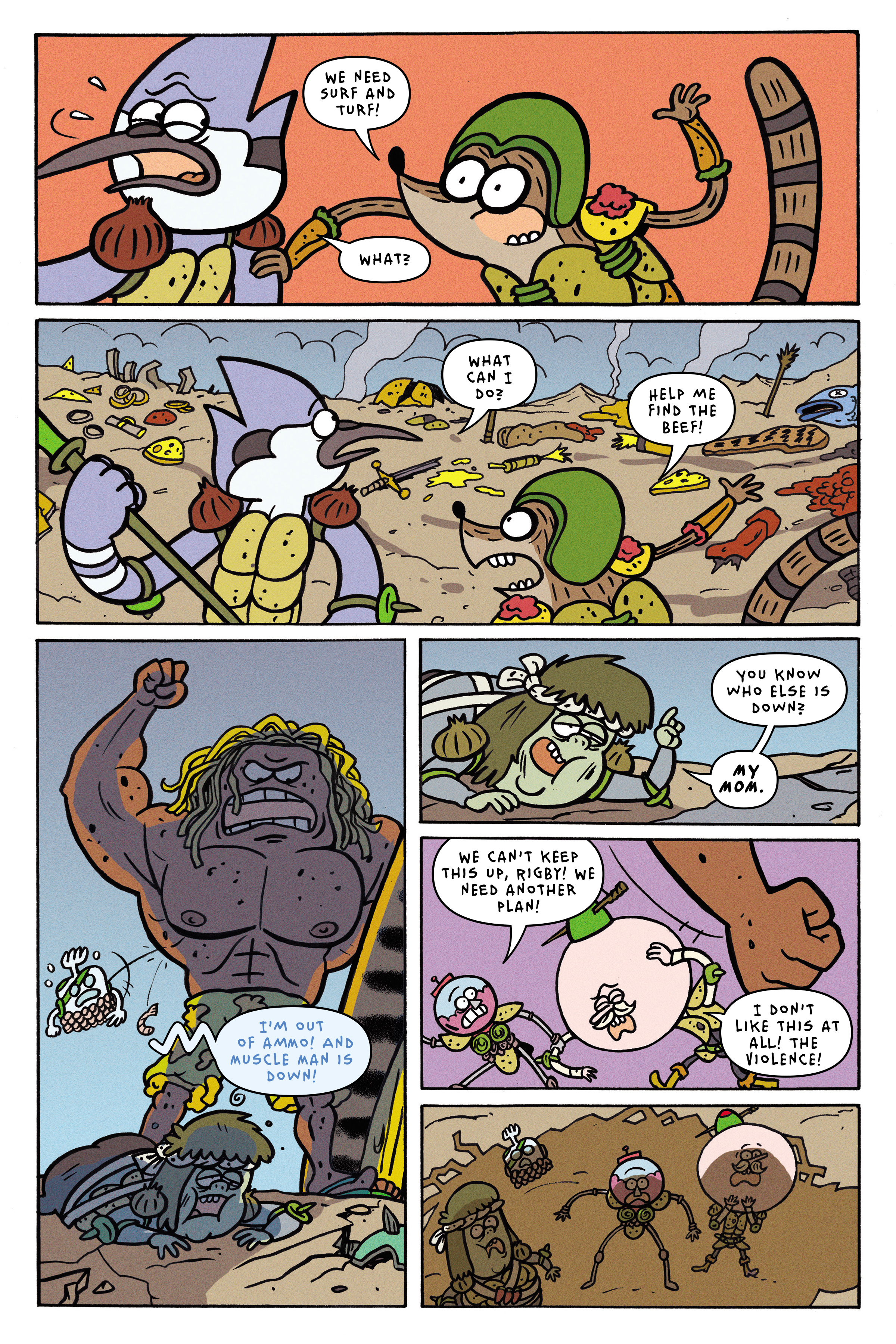 Read online Regular Show: The Meatening comic -  Issue # TPB - 132