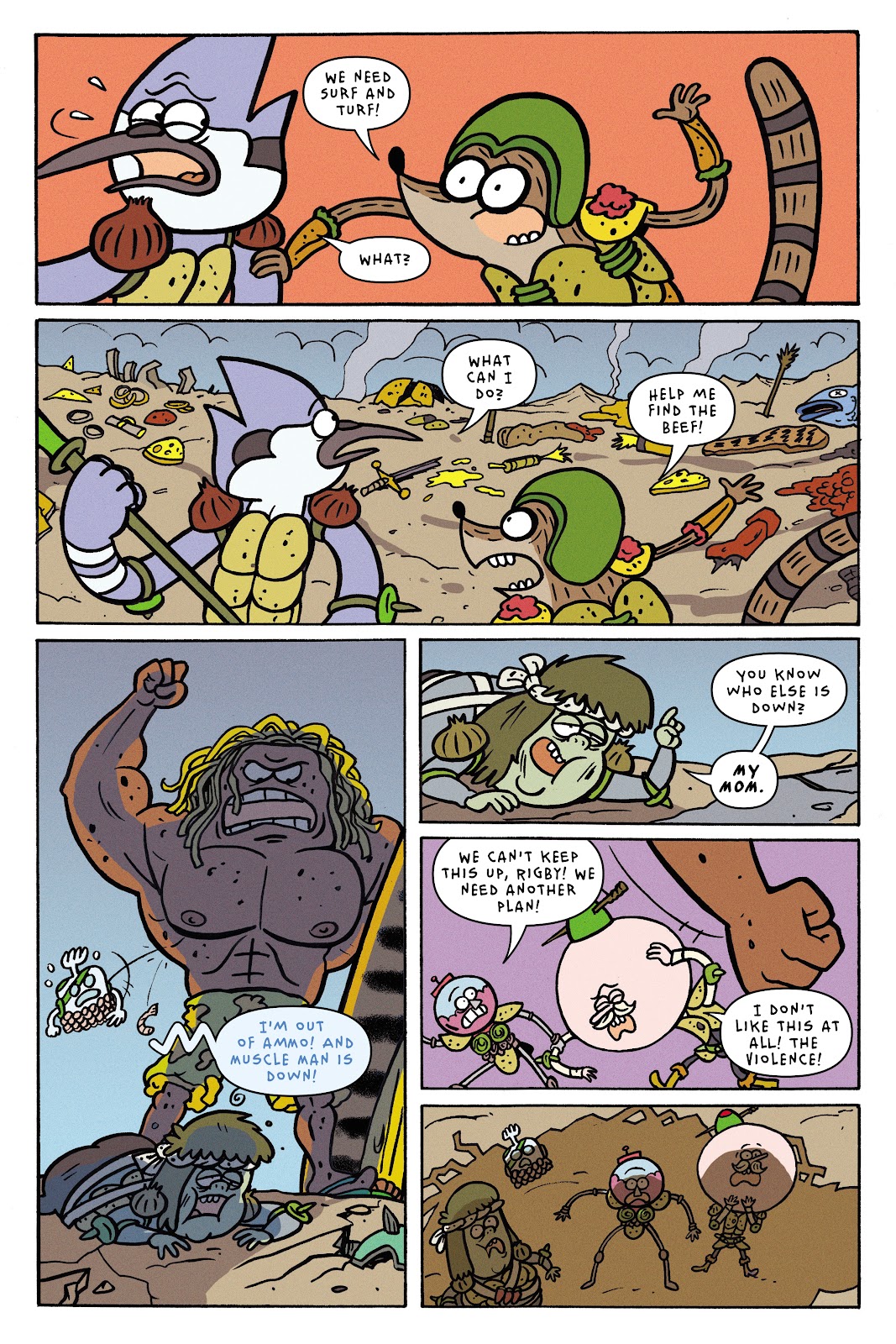 Regular Show: The Meatening issue TPB - Page 132
