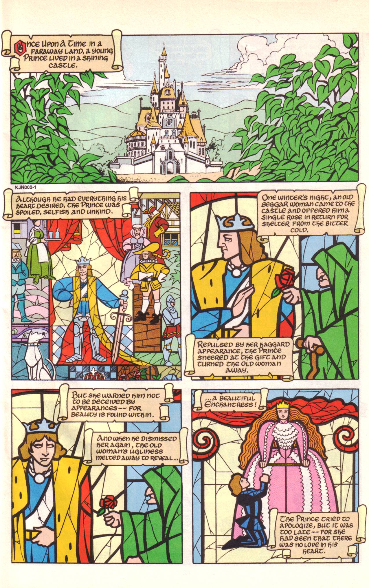 Read online Disney's Beauty and The Beast (1991) comic -  Issue # Full - 3