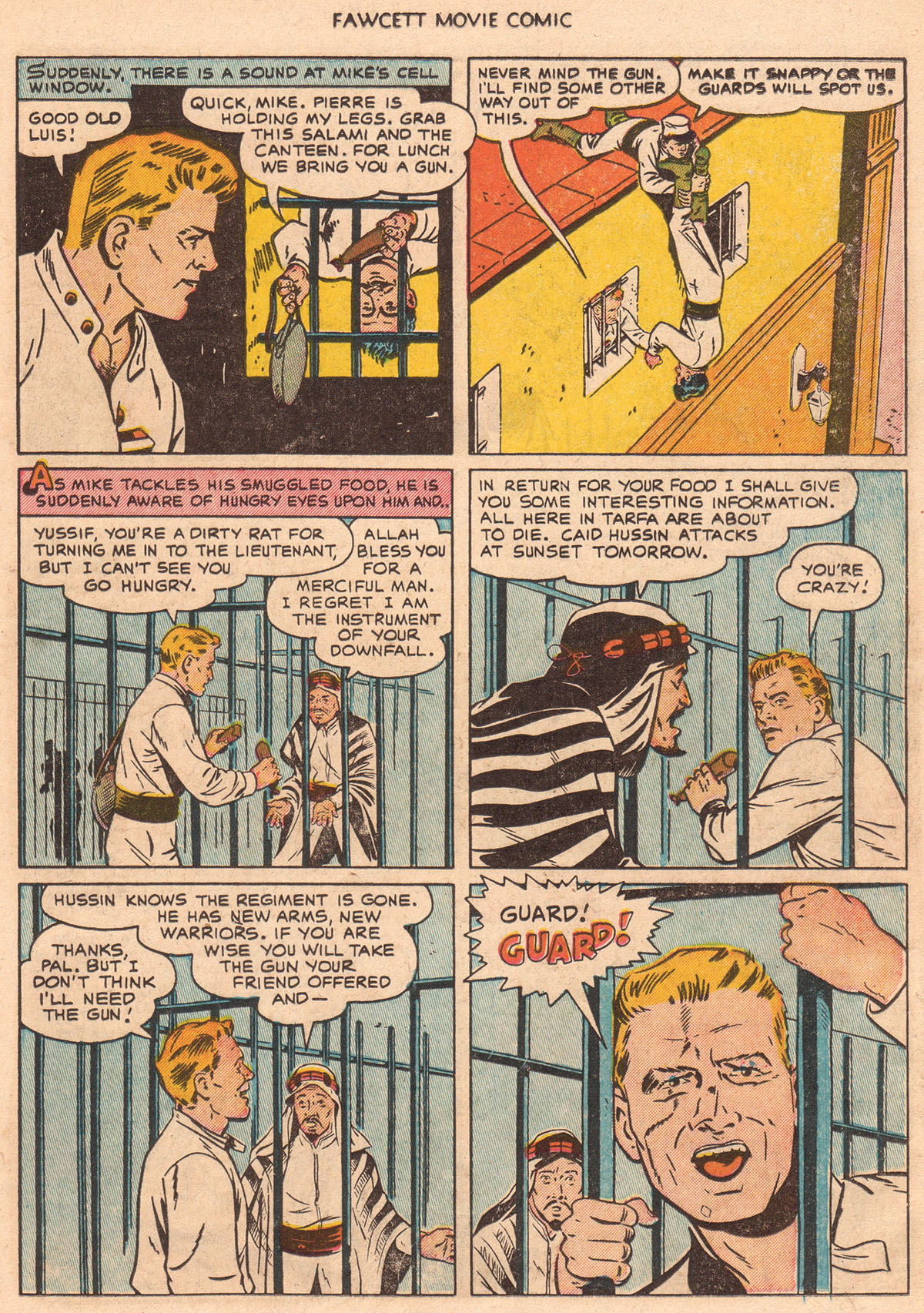 Read online Fawcett Movie Comic comic -  Issue #16 - 12