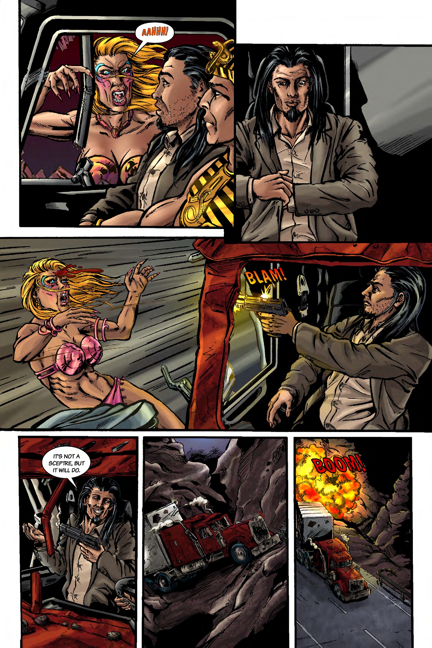 Read online King Tut: Truck Driving Pharaoh comic -  Issue #1 - 29