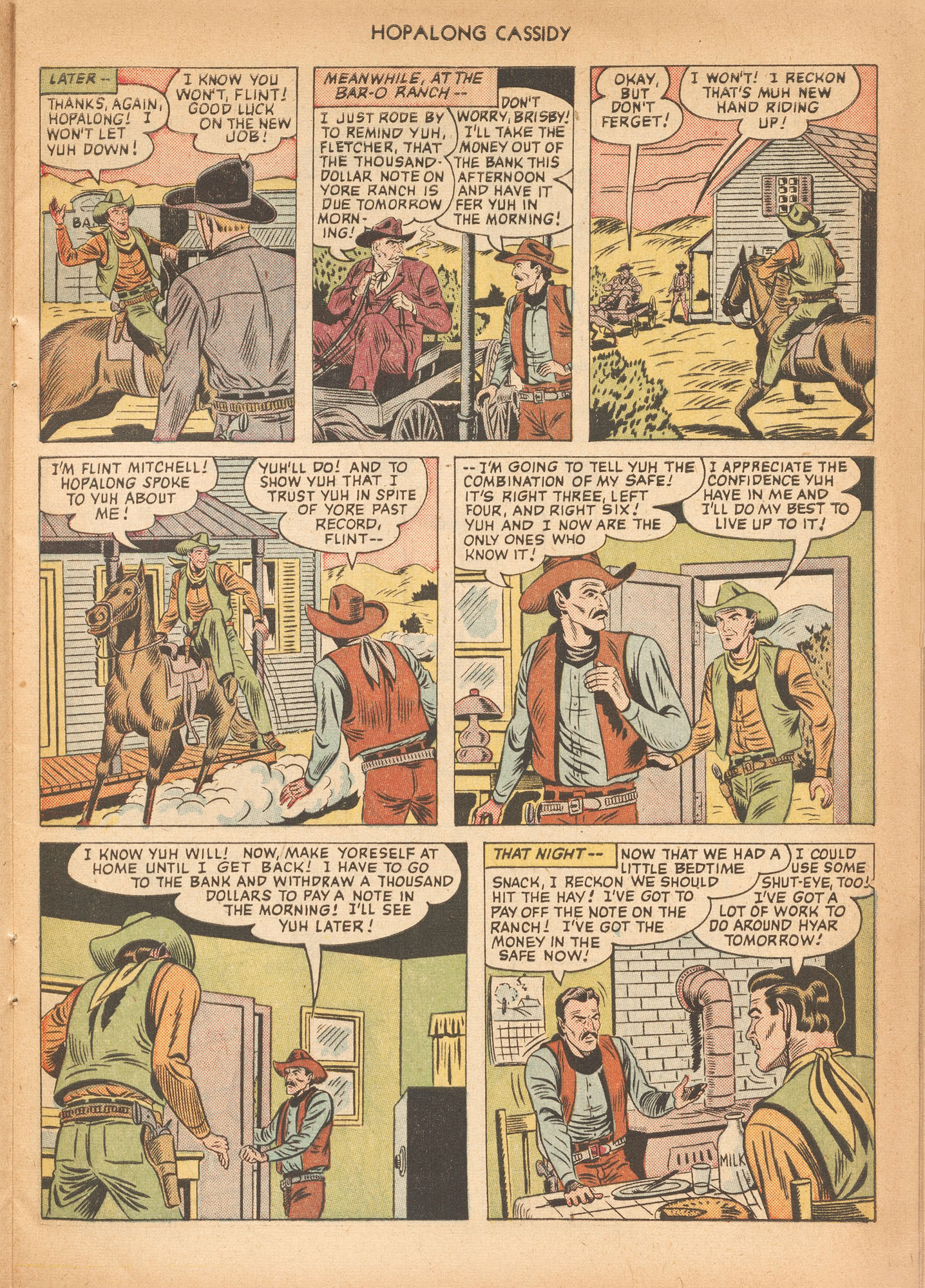 Read online Hopalong Cassidy comic -  Issue #56 - 21