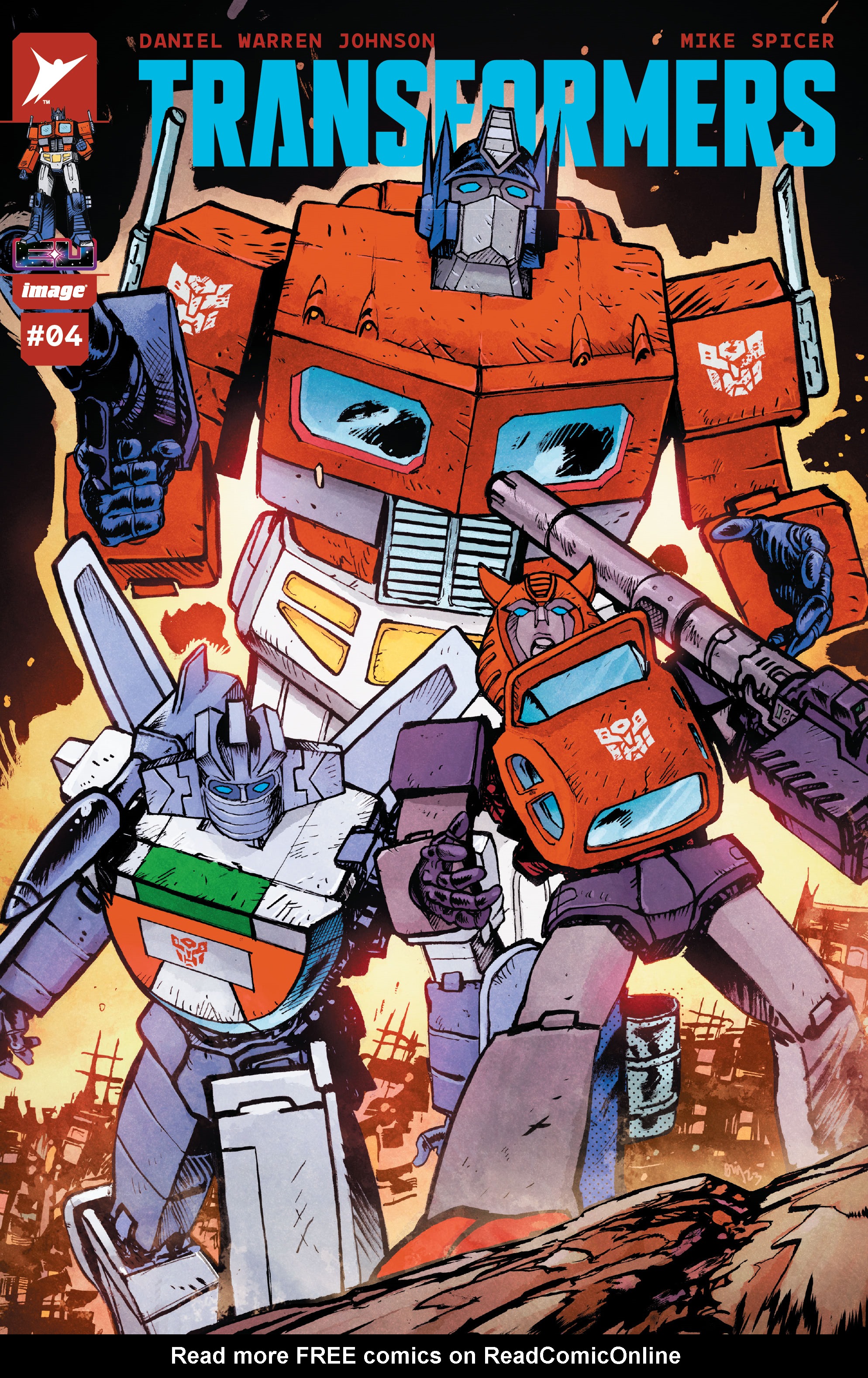 Read online Transformers (2023) comic -  Issue #4 - 1