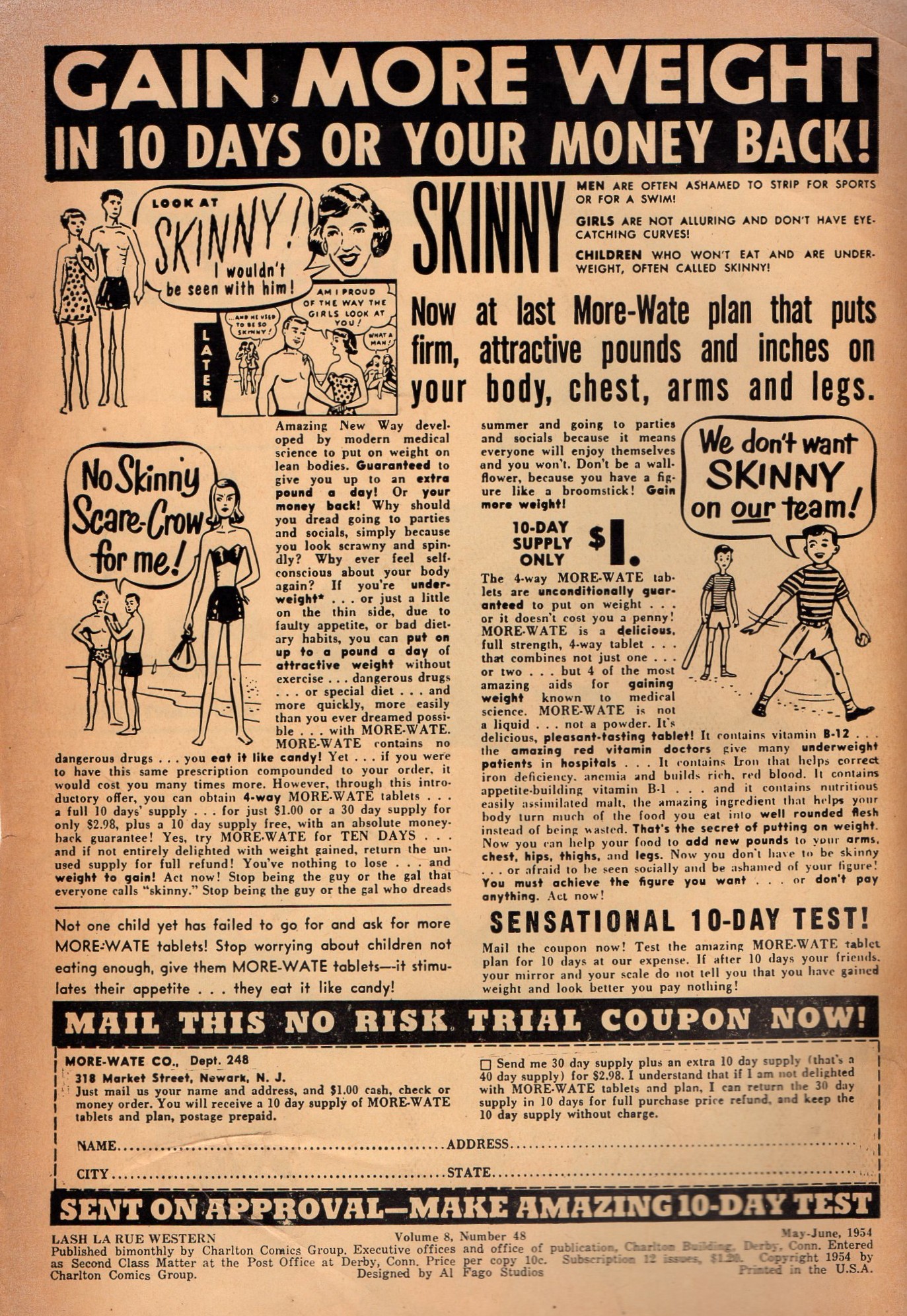Read online Lash Larue Western (1949) comic -  Issue #48 - 2