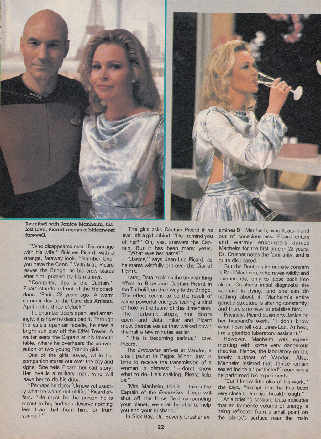 Read online Star Trek The Next Generation (1990) comic -  Issue #10 - 22