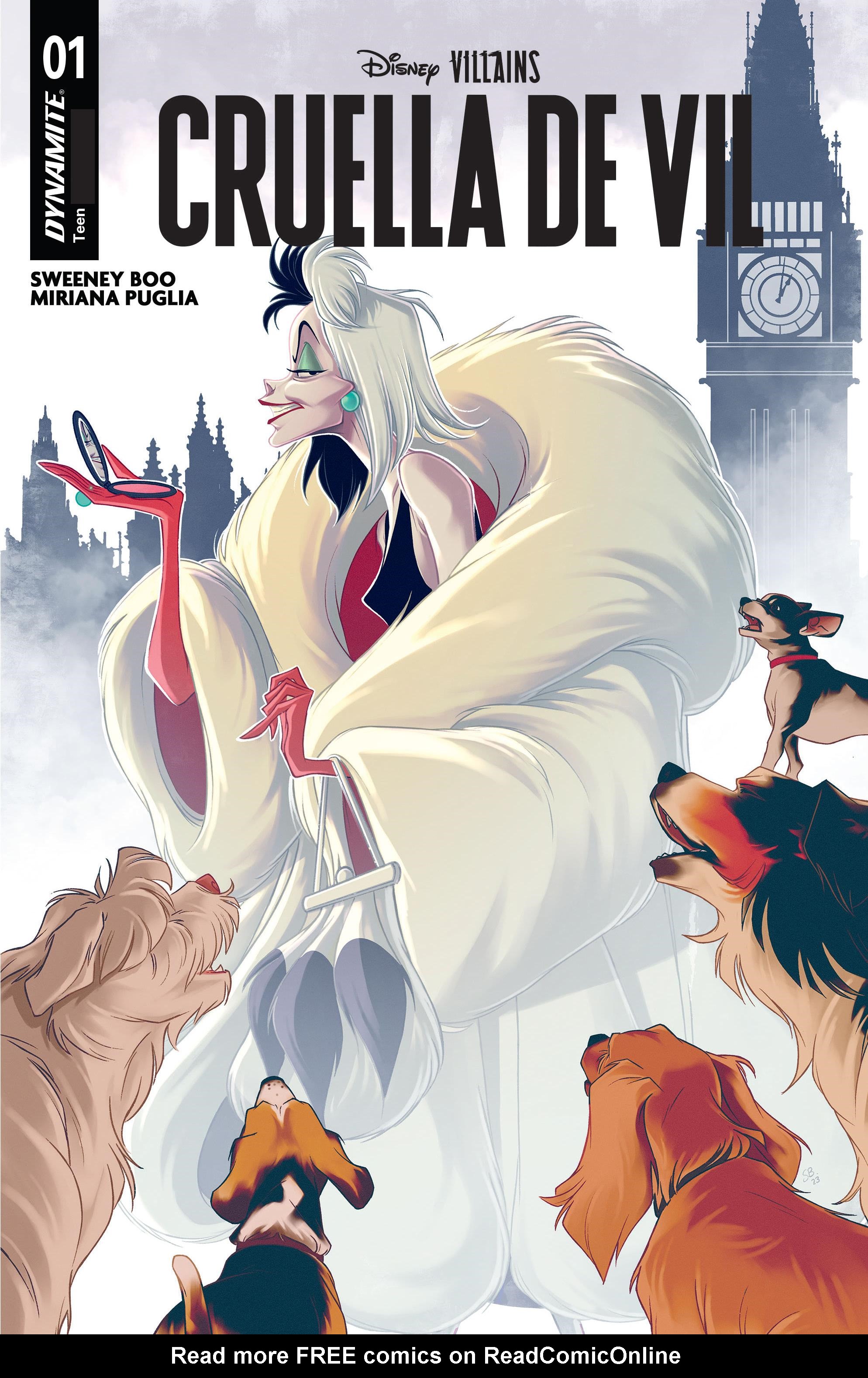 Read online Disney Villains: Cruella De Vil comic -  Issue #1 - 1