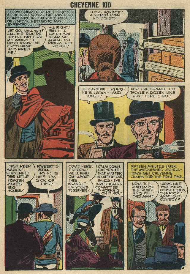 Read online Cheyenne Kid comic -  Issue #8 - 15
