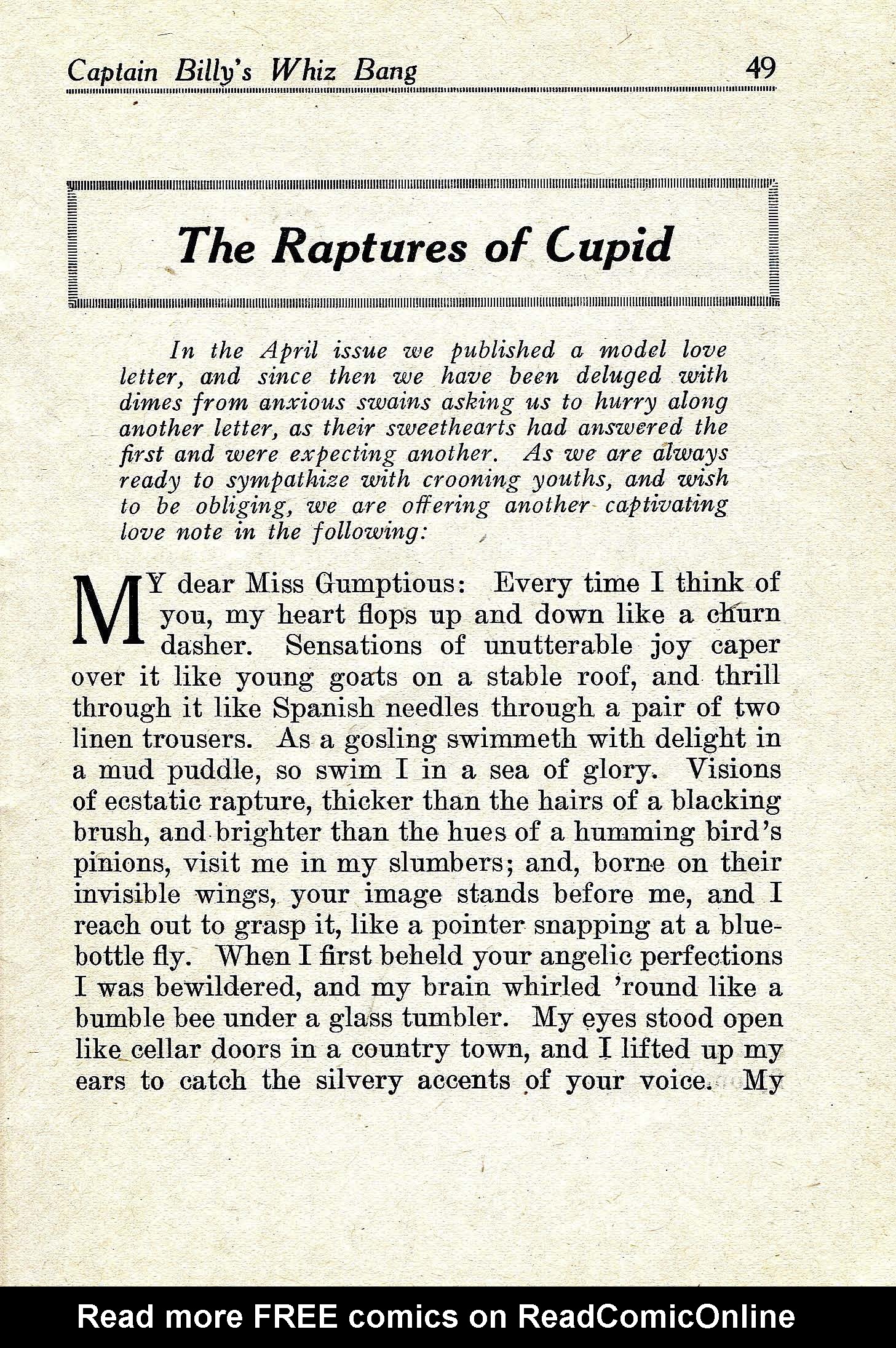 Read online Captain Billy's Whiz Bang comic -  Issue #22 - 51