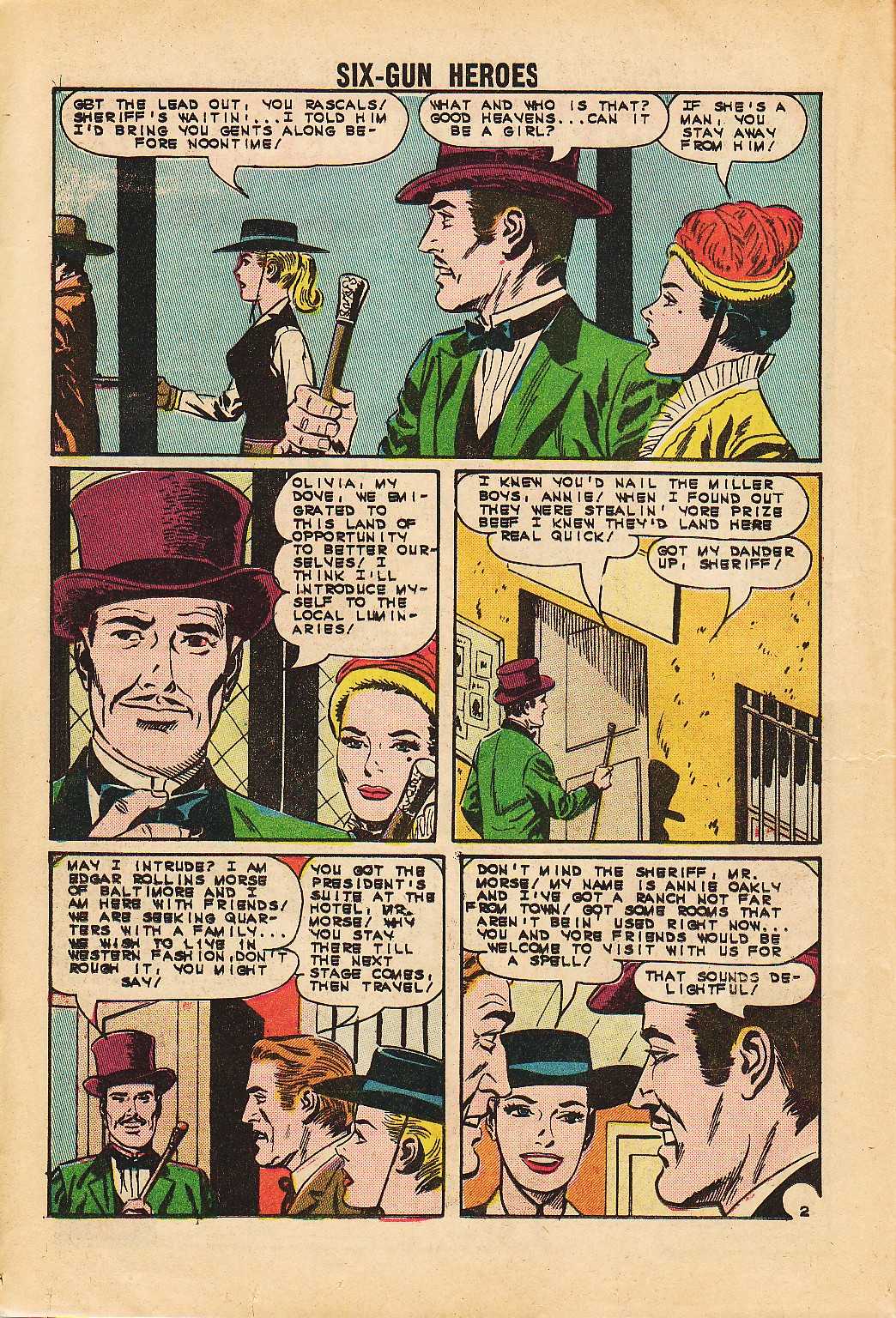 Read online Six-Gun Heroes comic -  Issue #79 - 16