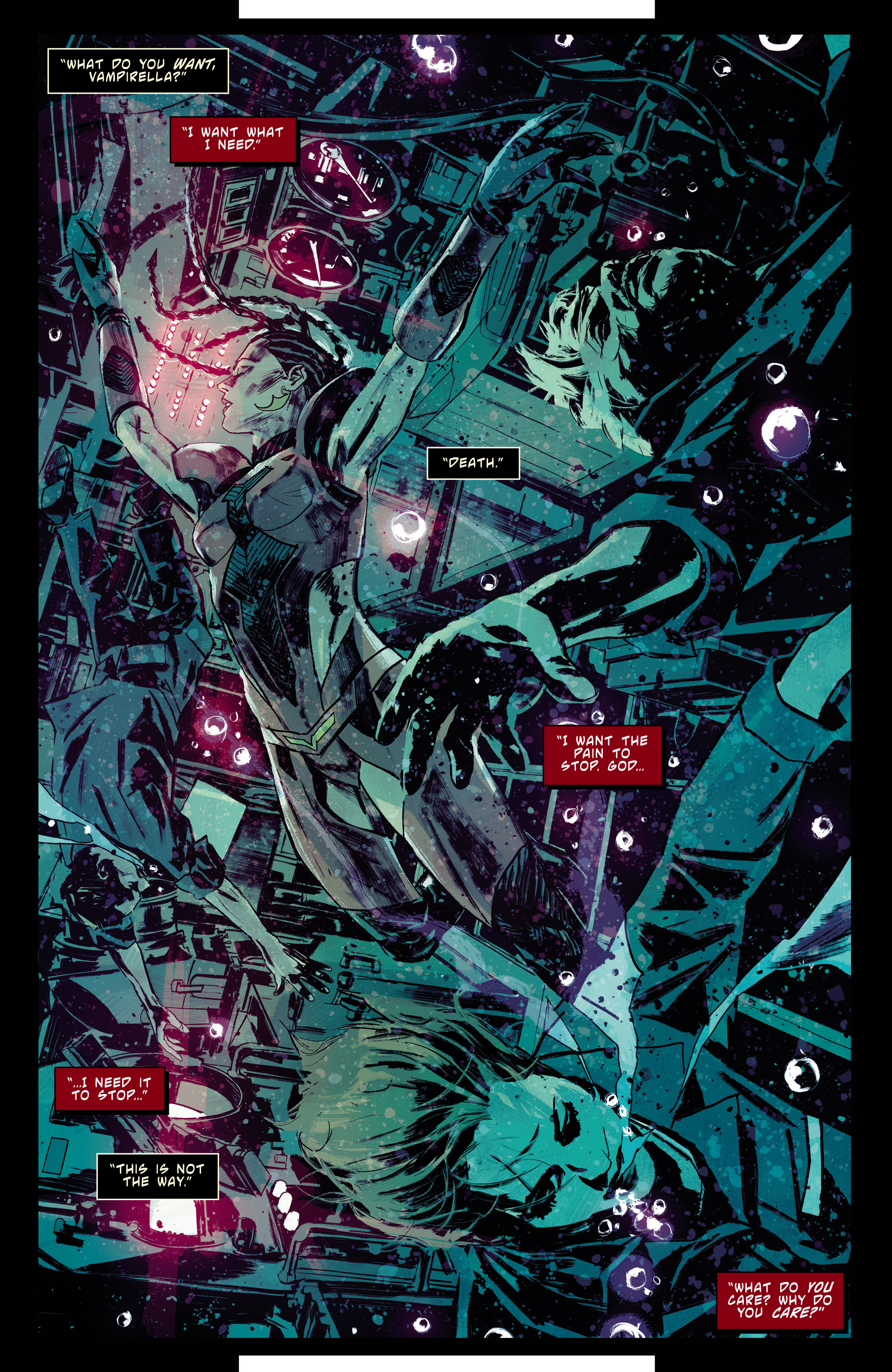 Read online Vampirella/Dracula: Rage comic -  Issue #4 - 21