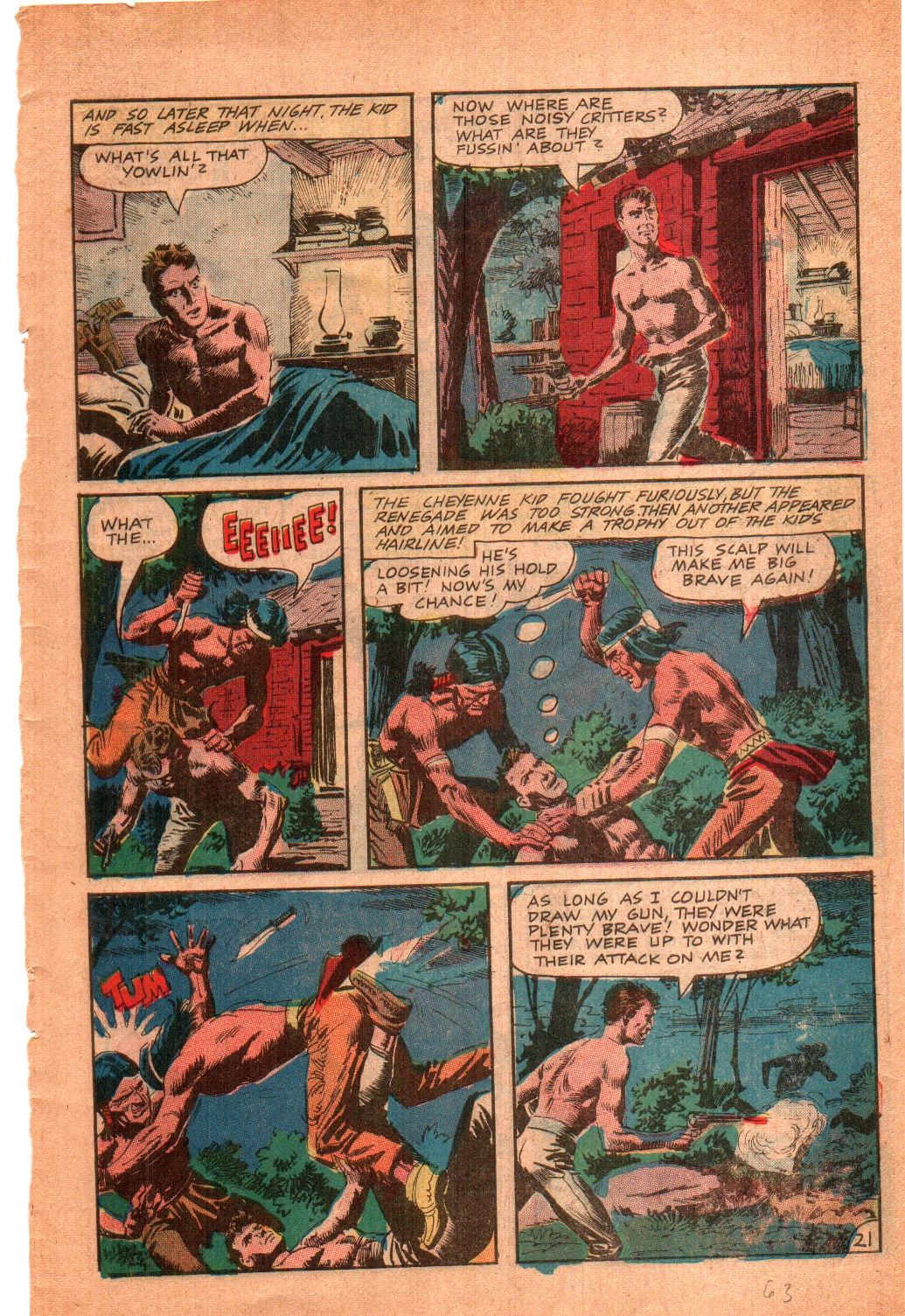 Read online Cheyenne Kid comic -  Issue #64 - 27