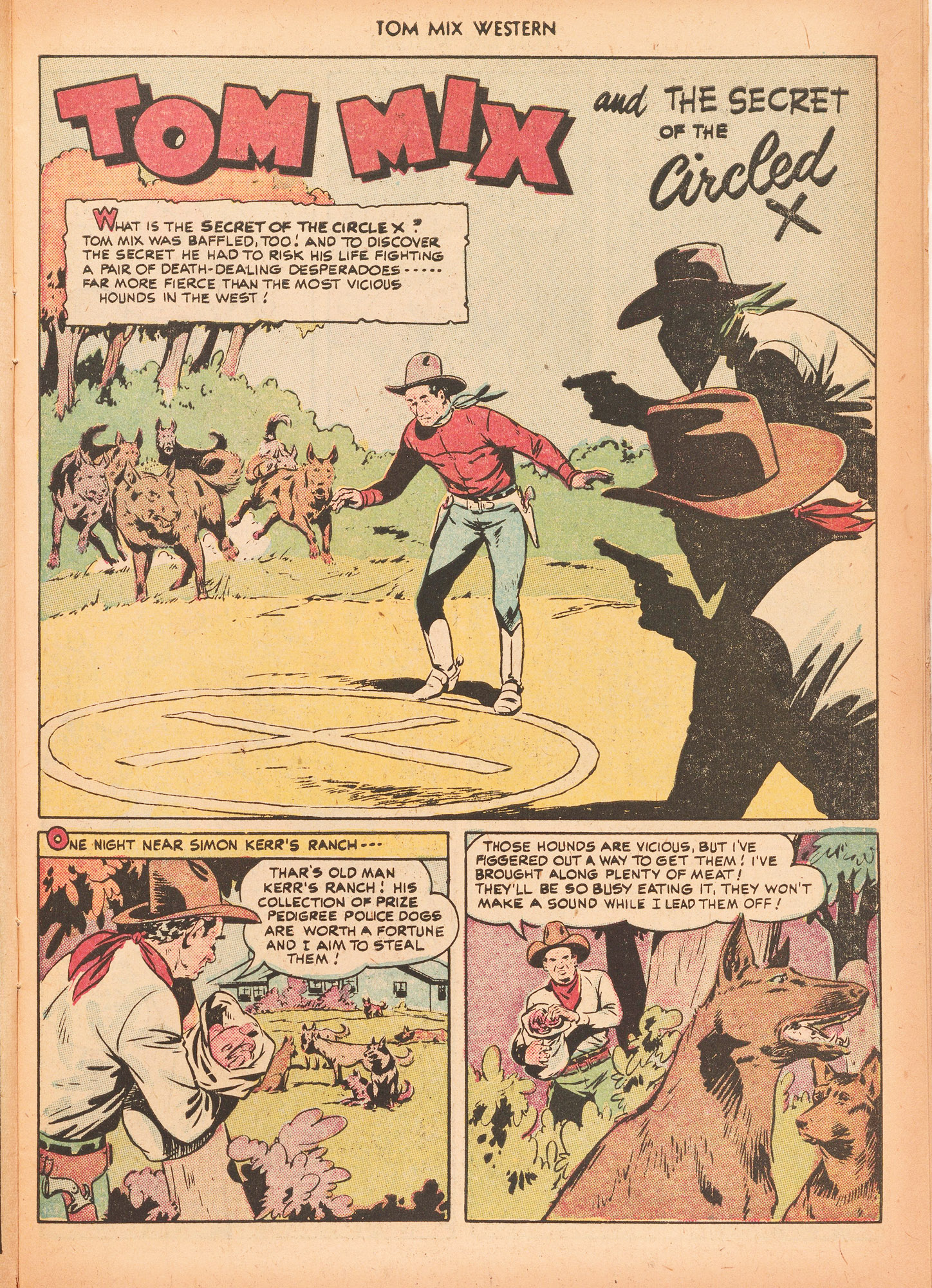 Read online Tom Mix Western (1948) comic -  Issue #25 - 19