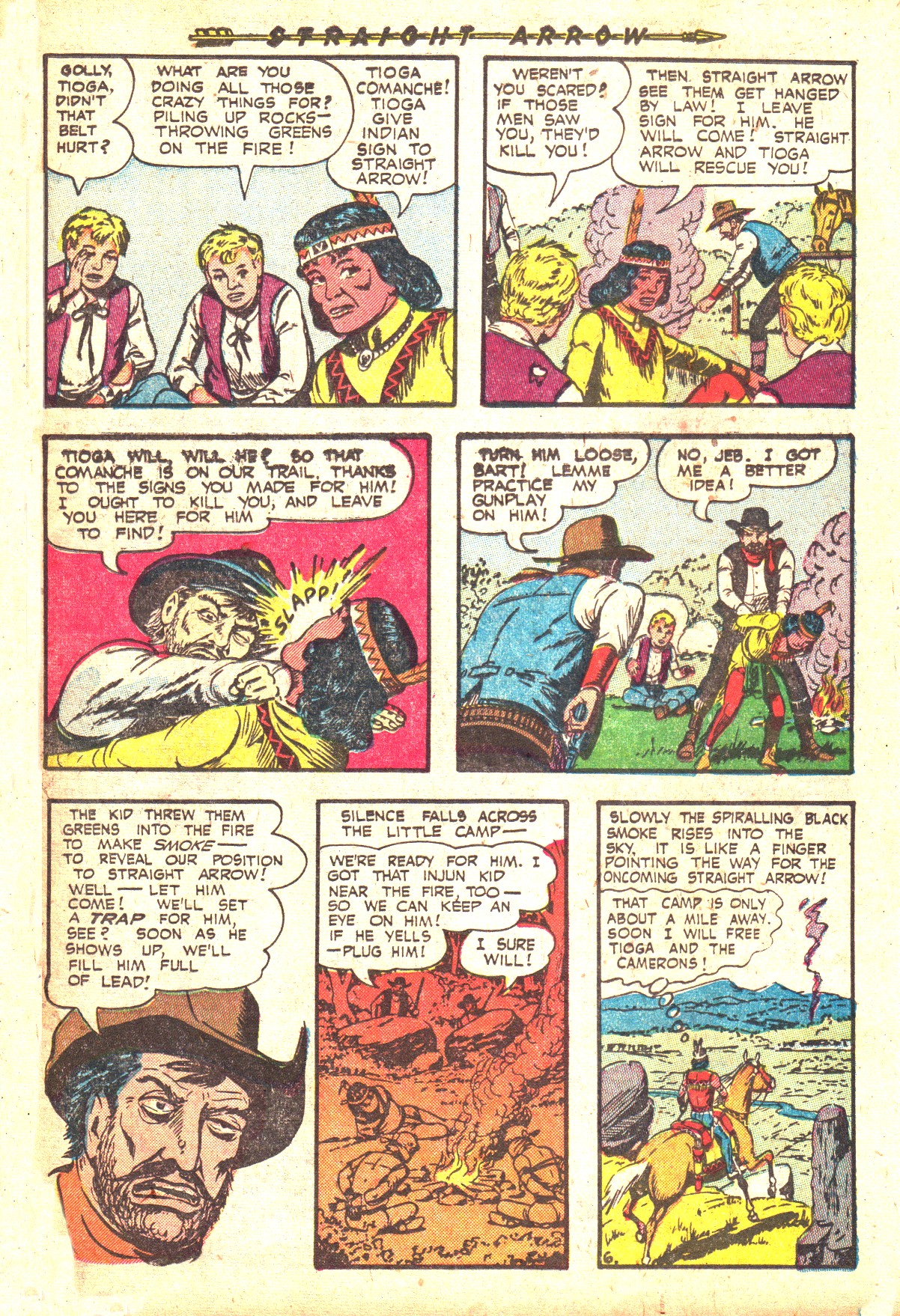 Read online Straight Arrow comic -  Issue #35 - 23