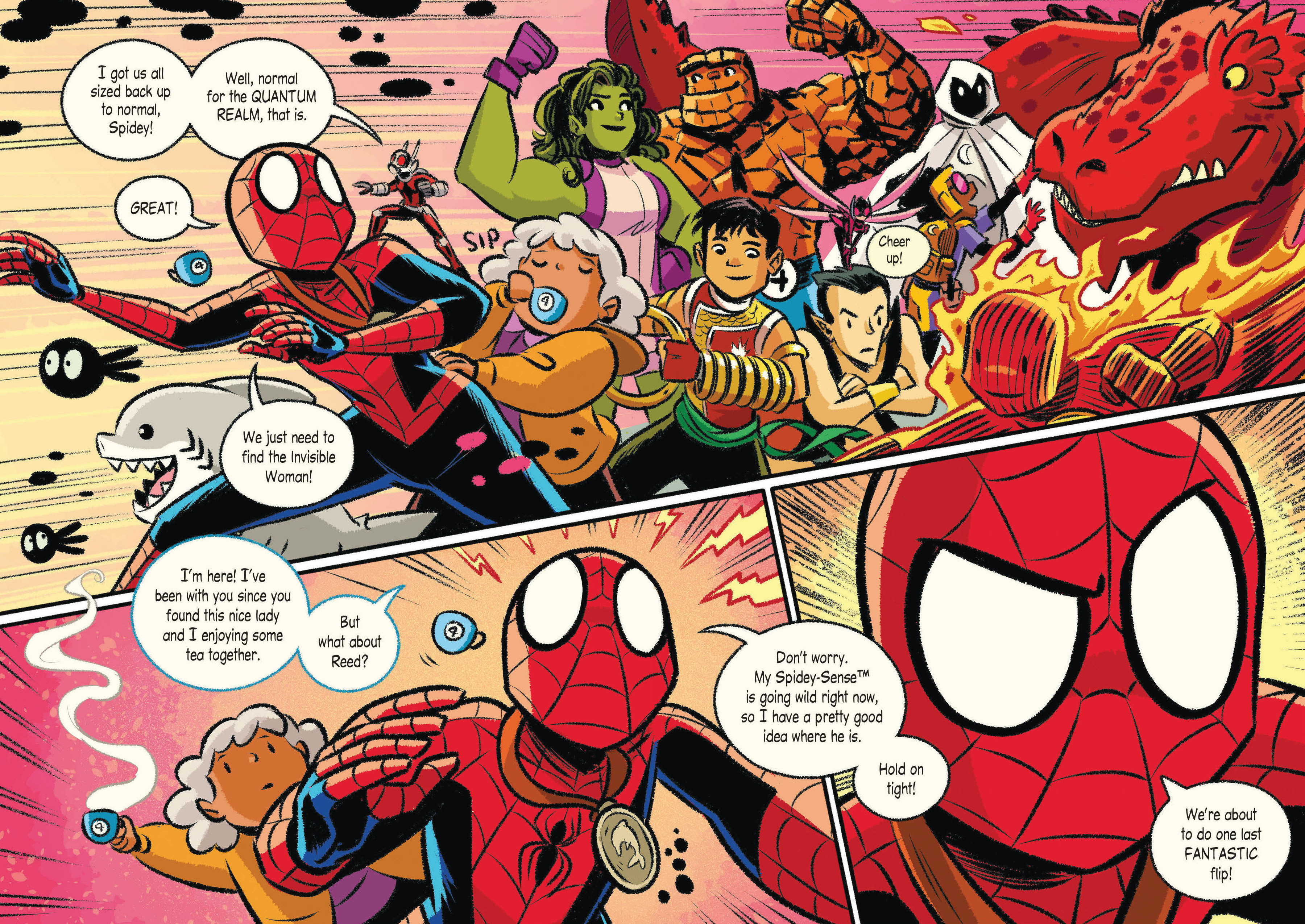 Read online Spider-Man: Quantum Quest! comic -  Issue # TPB - 75