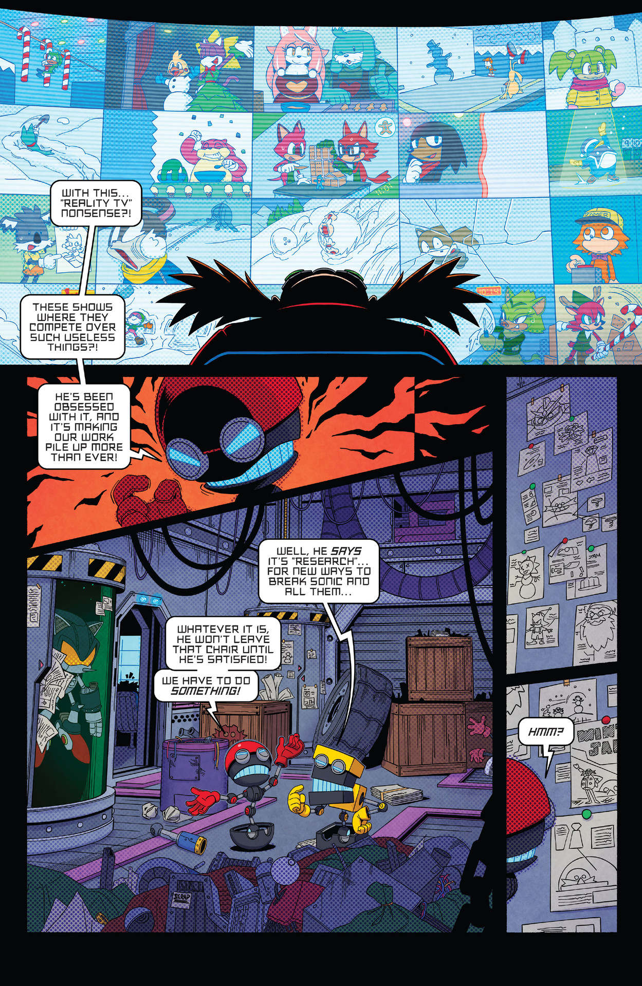 Read online Sonic the Hedgehog: Winter Jam comic -  Issue # Full - 4