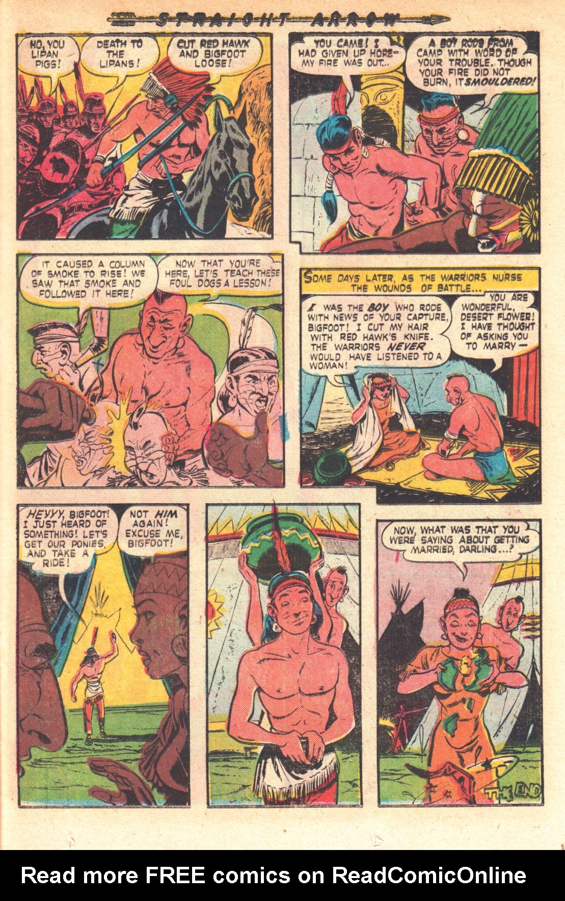 Read online Straight Arrow comic -  Issue #17 - 25