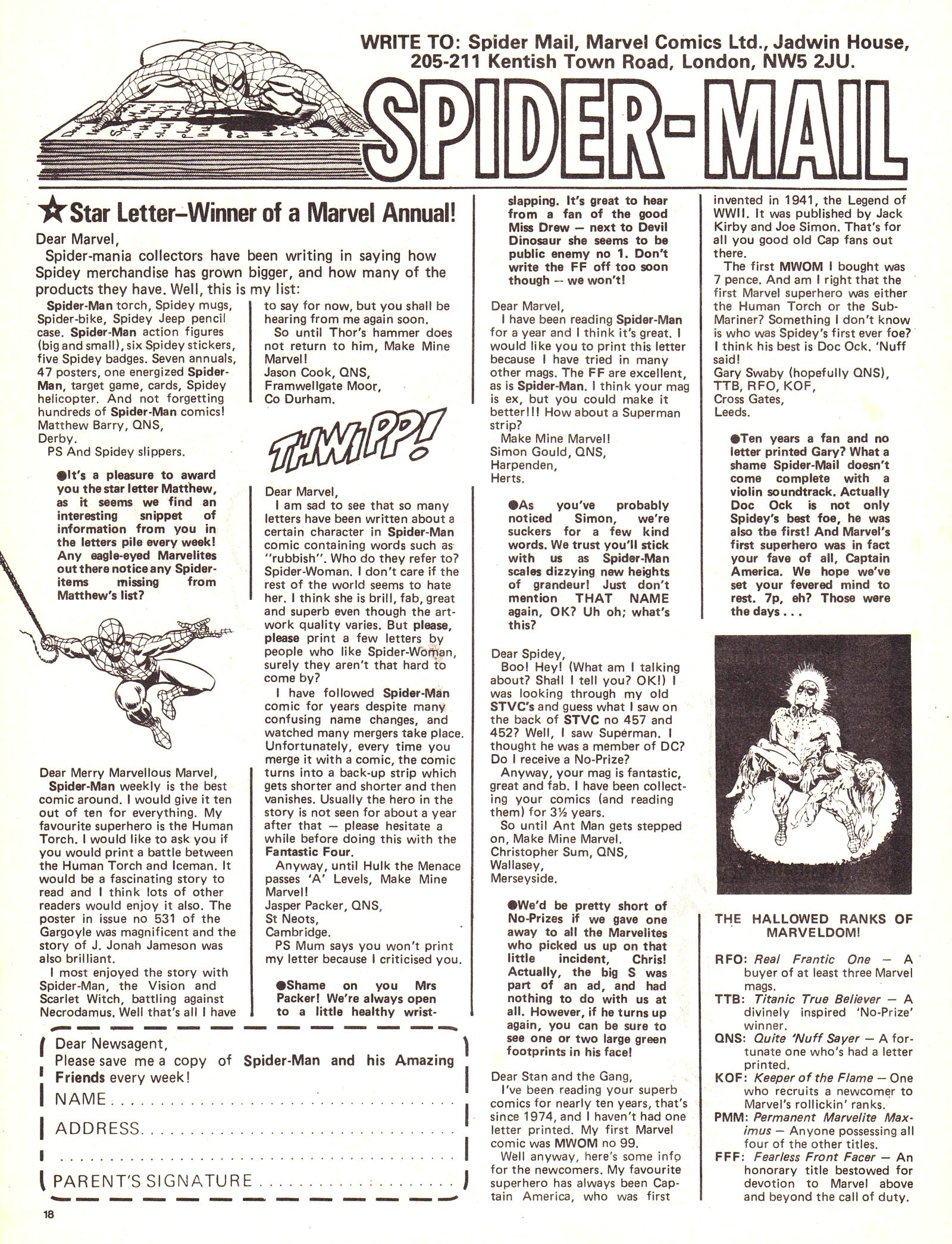 Read online Spider-Man and his Amazing Friends (1983) comic -  Issue #556 - 17