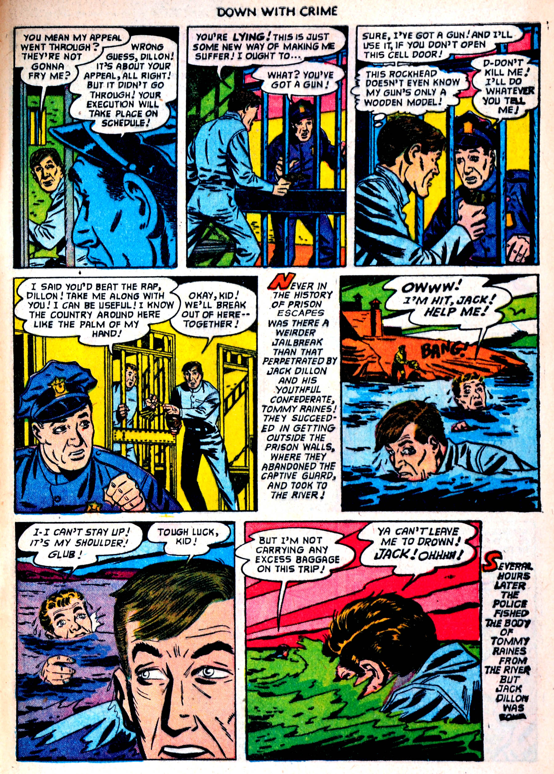 Read online Down With Crime comic -  Issue #6 - 33