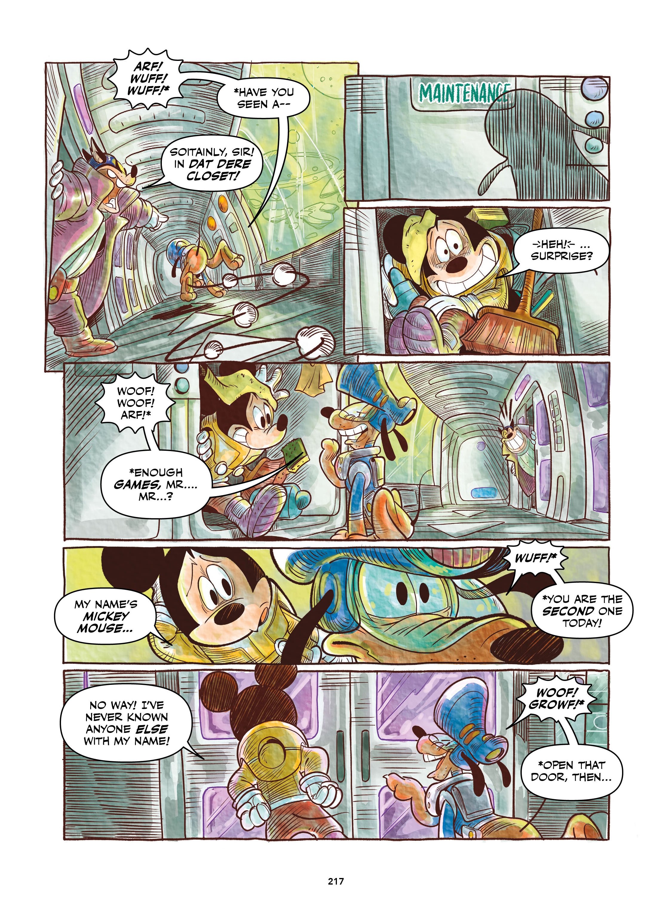 Read online Disney Once Upon a Mouse… In the Future comic -  Issue # TPB (Part 3) - 18