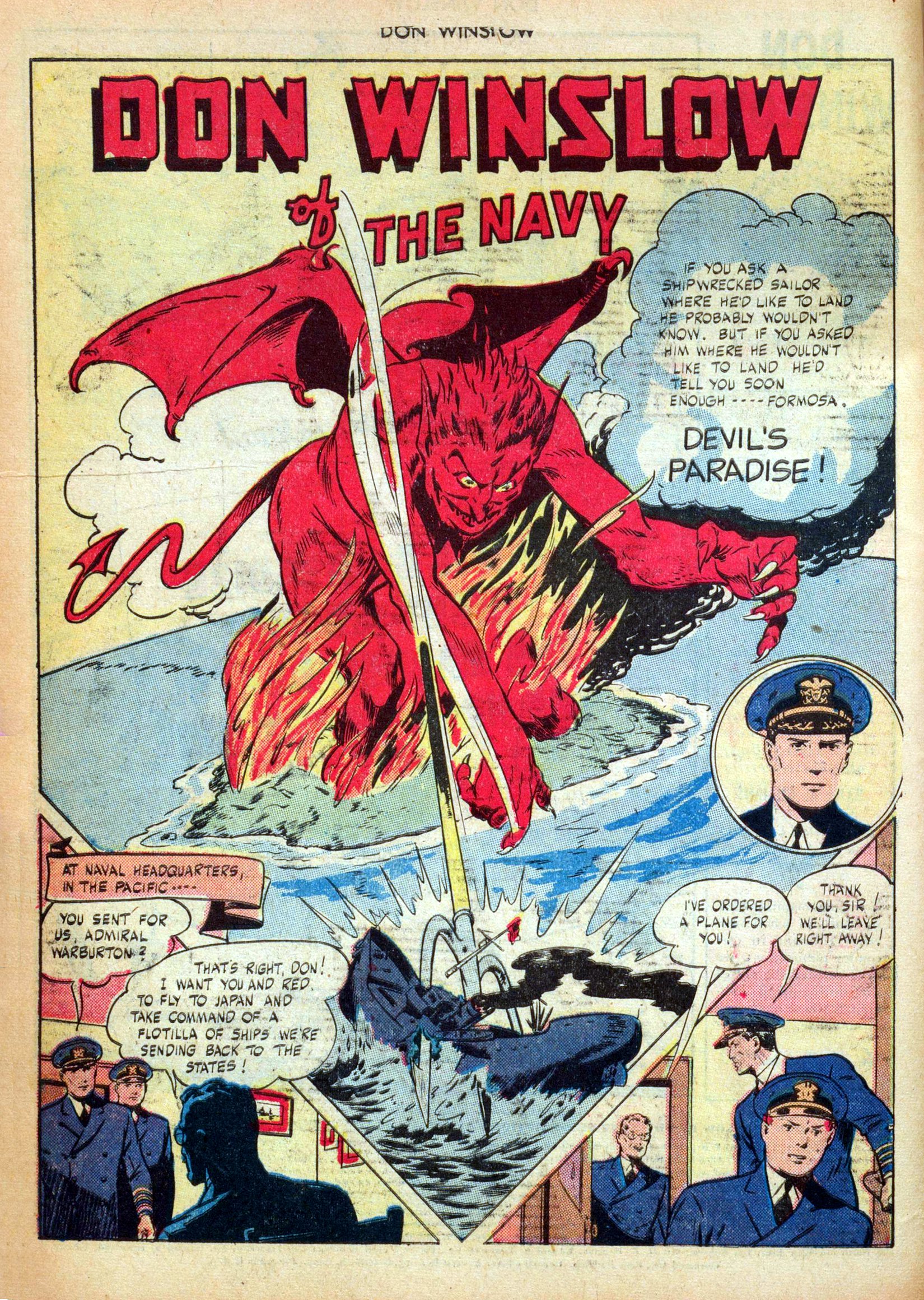 Read online Don Winslow of the Navy comic -  Issue #35 - 4