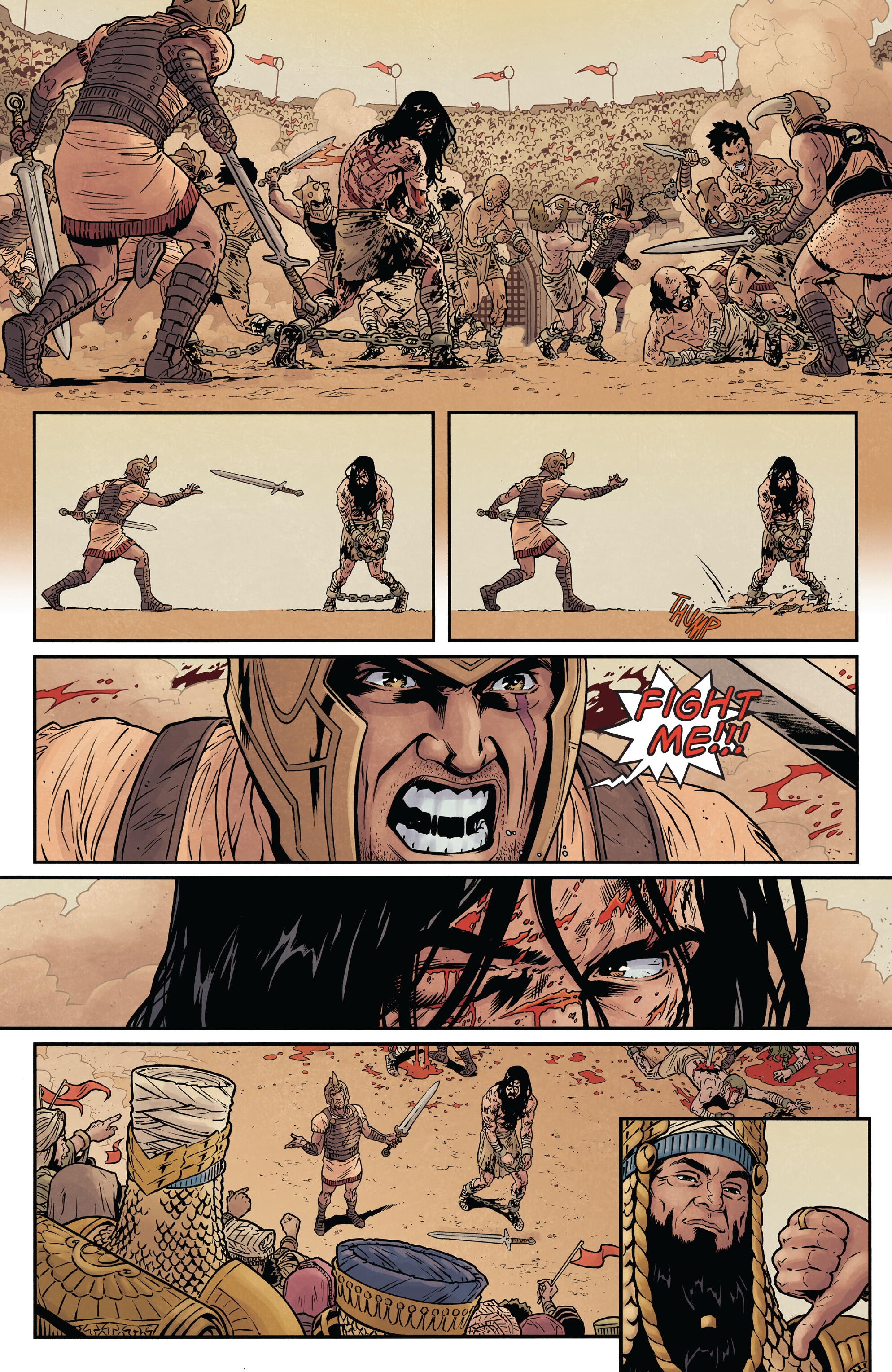 Read online BRZRKR: Fallen Empire comic -  Issue # Full - 9