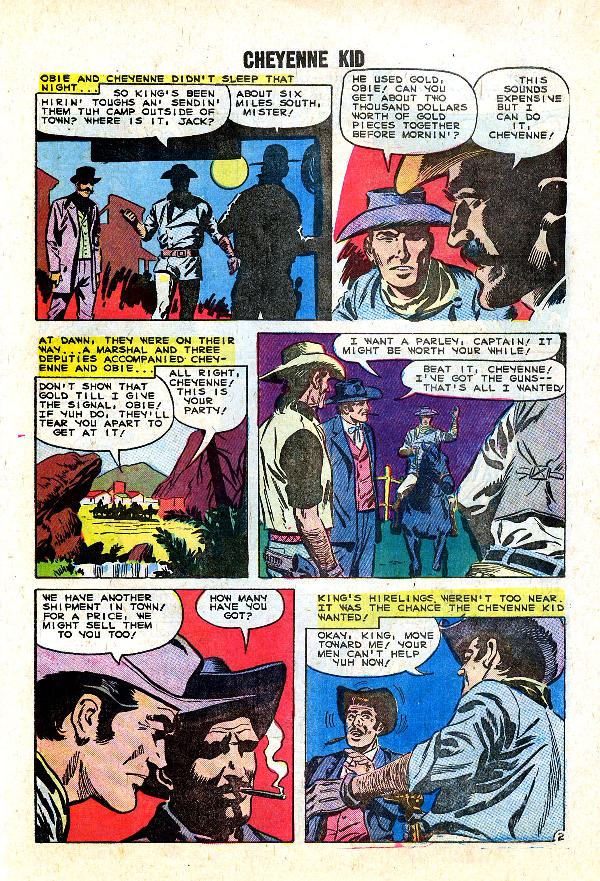 Read online Cheyenne Kid comic -  Issue #17 - 28