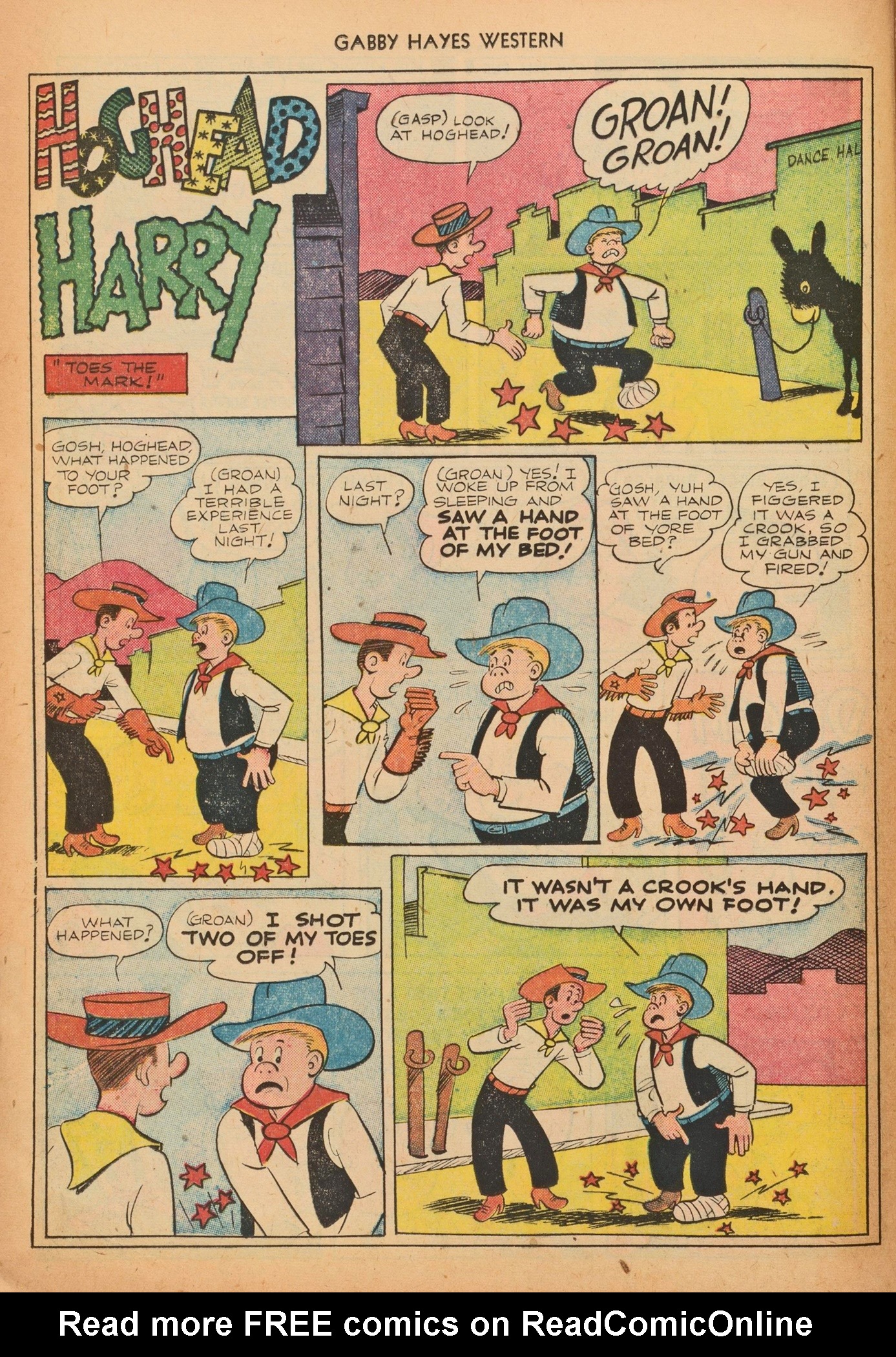 Read online Gabby Hayes Western comic -  Issue #43 - 16