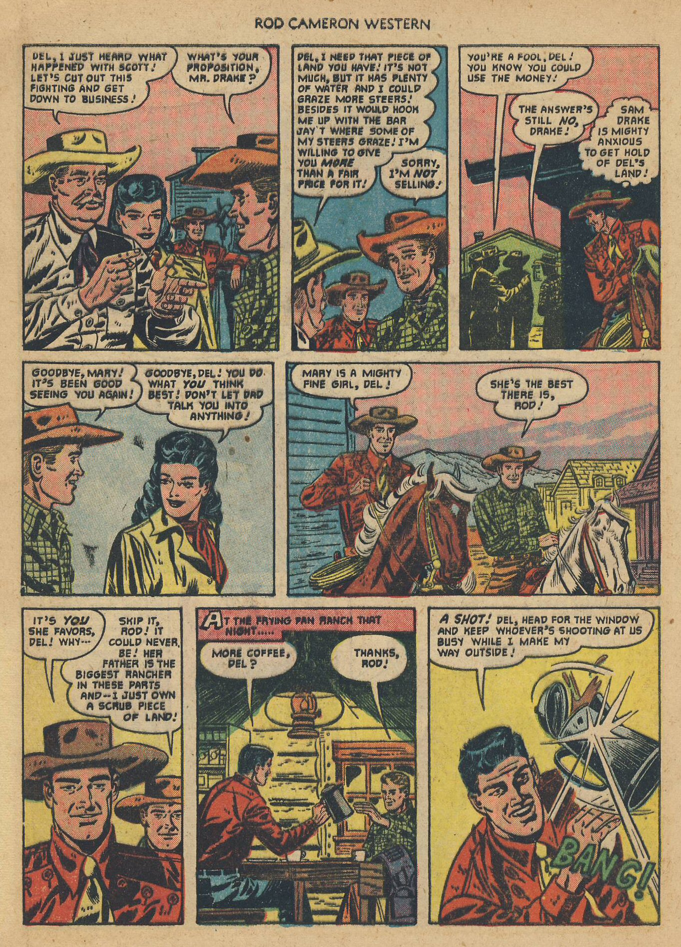 Read online Rod Cameron Western comic -  Issue #11 - 28