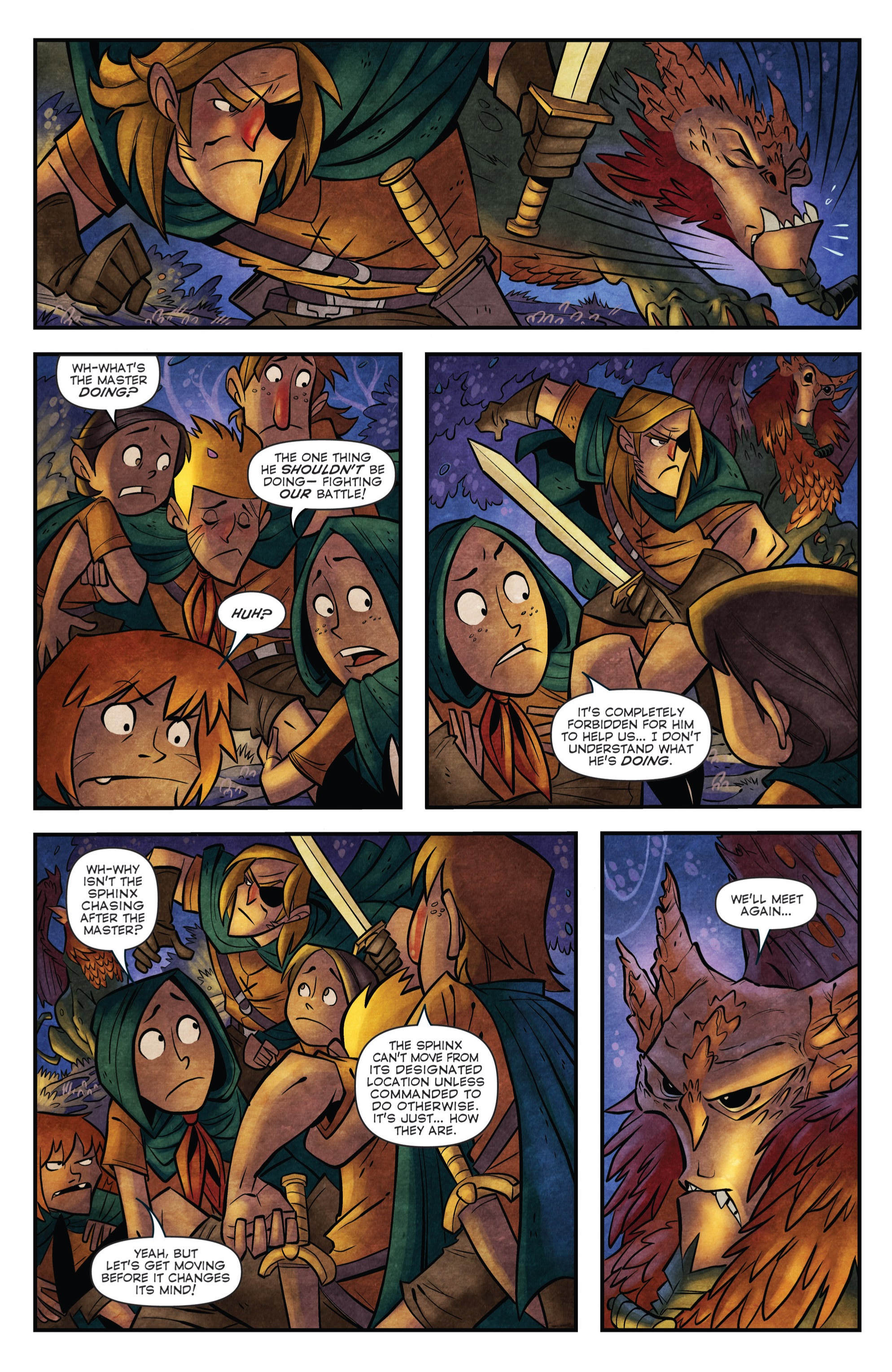 Read online Lookouts comic -  Issue #4 - 19