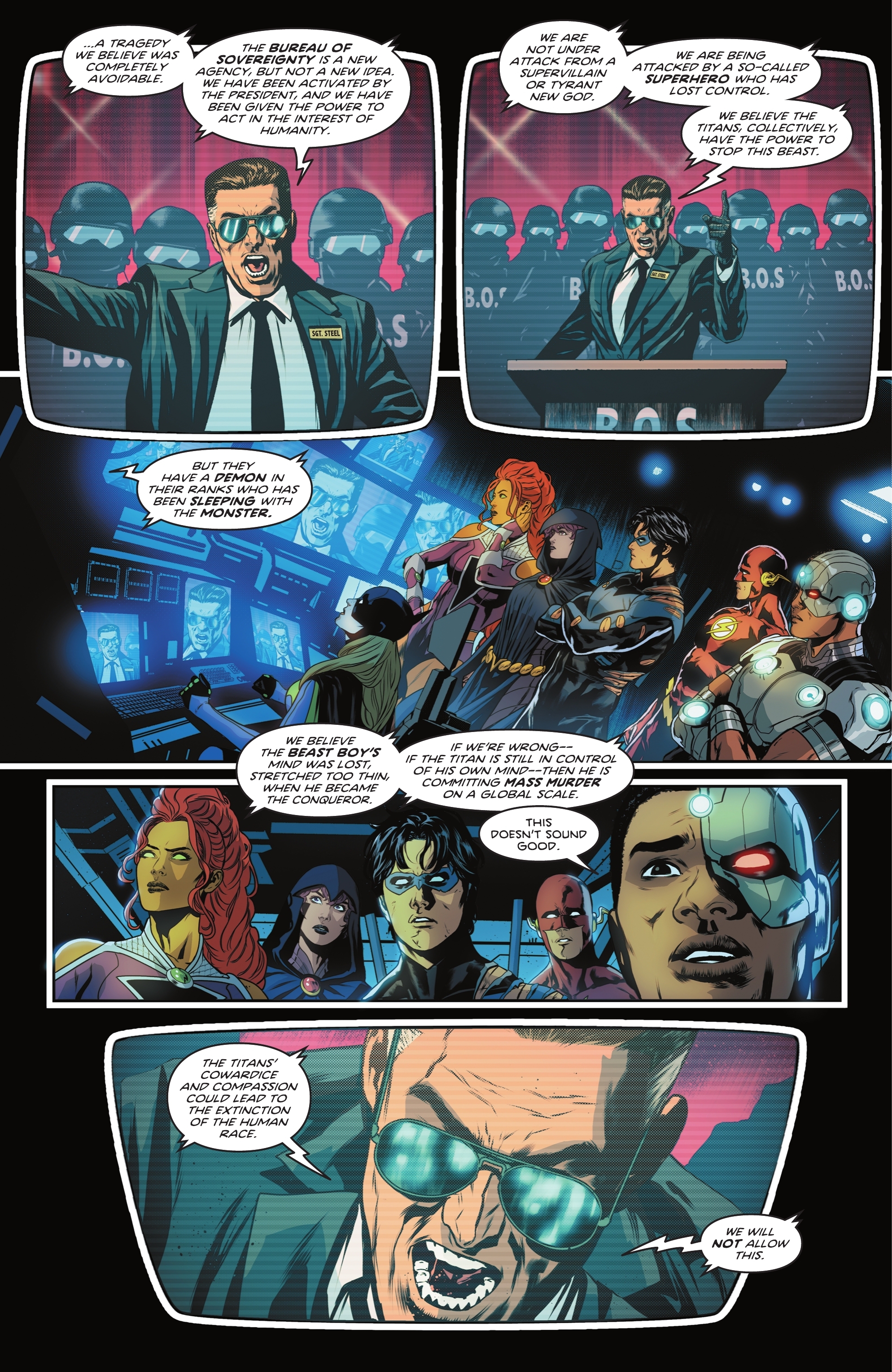 Read online Titans: Beast World comic -  Issue #4 - 19