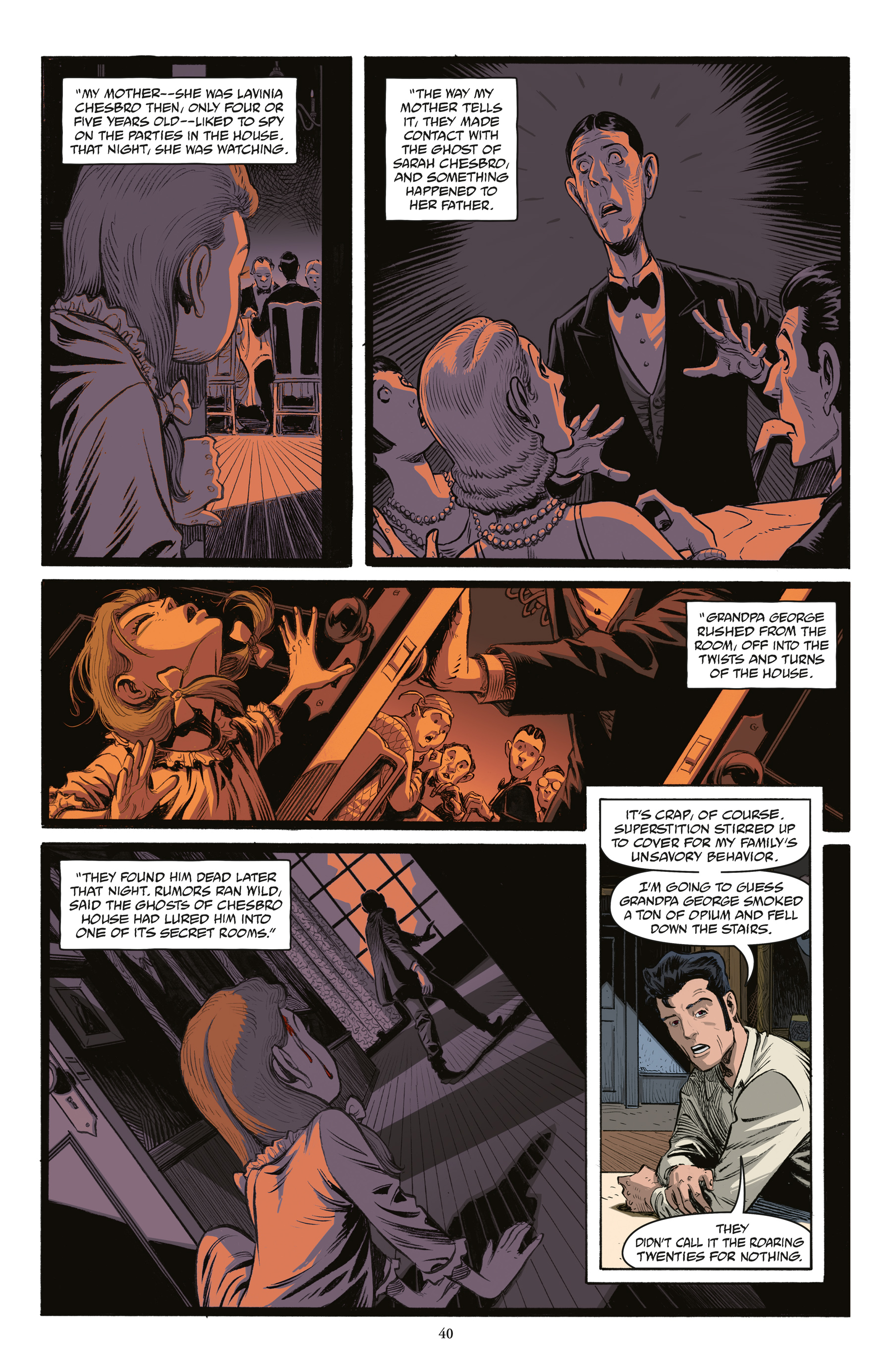 Read online Hellboy and the B.P.R.D.: The Secret of Chesbro House & Others comic -  Issue # TPB (Part 1) - 40