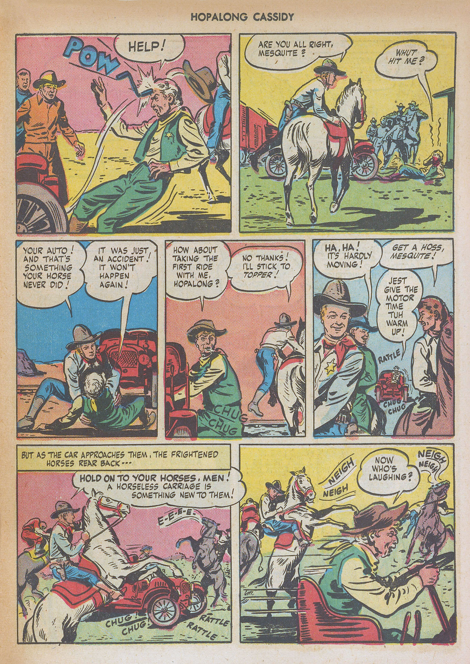 Read online Hopalong Cassidy comic -  Issue #7 - 33