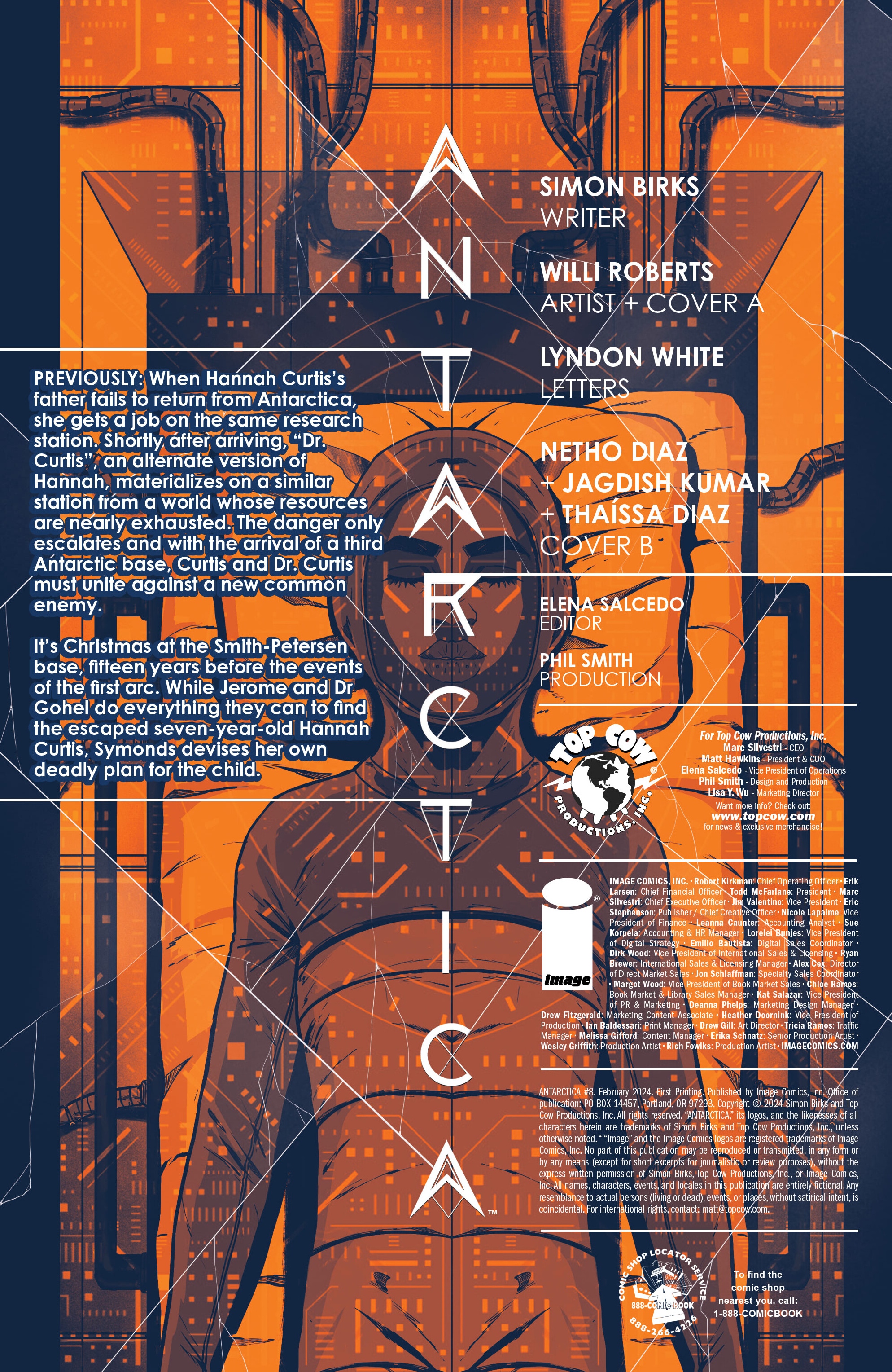 Read online Antarctica comic -  Issue #8 - 2
