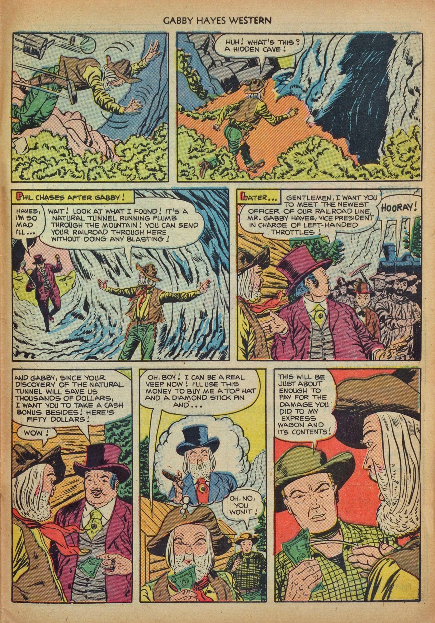 Read online Gabby Hayes Western comic -  Issue #44 - 33
