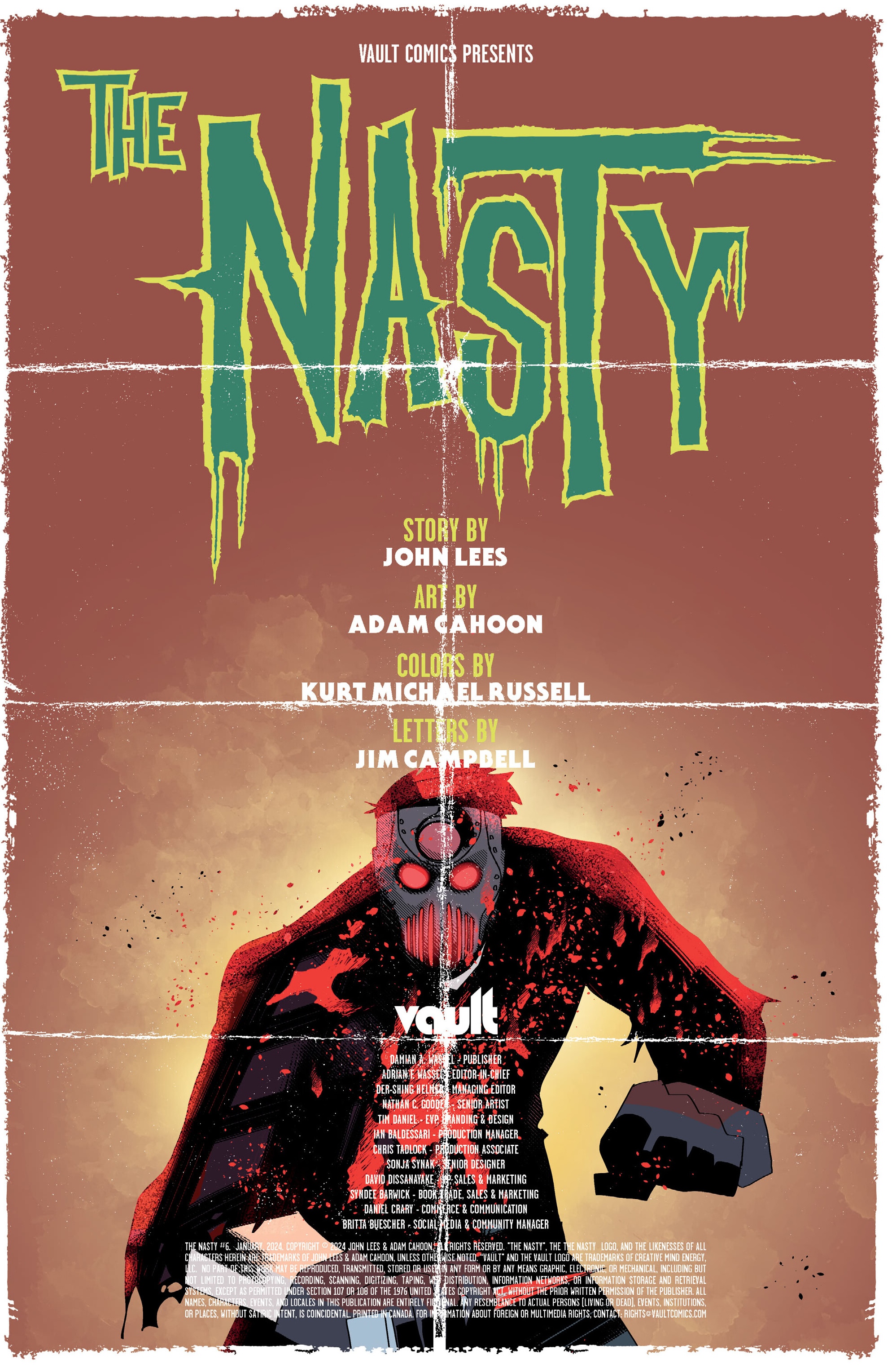 Read online The Nasty comic -  Issue #6 - 2