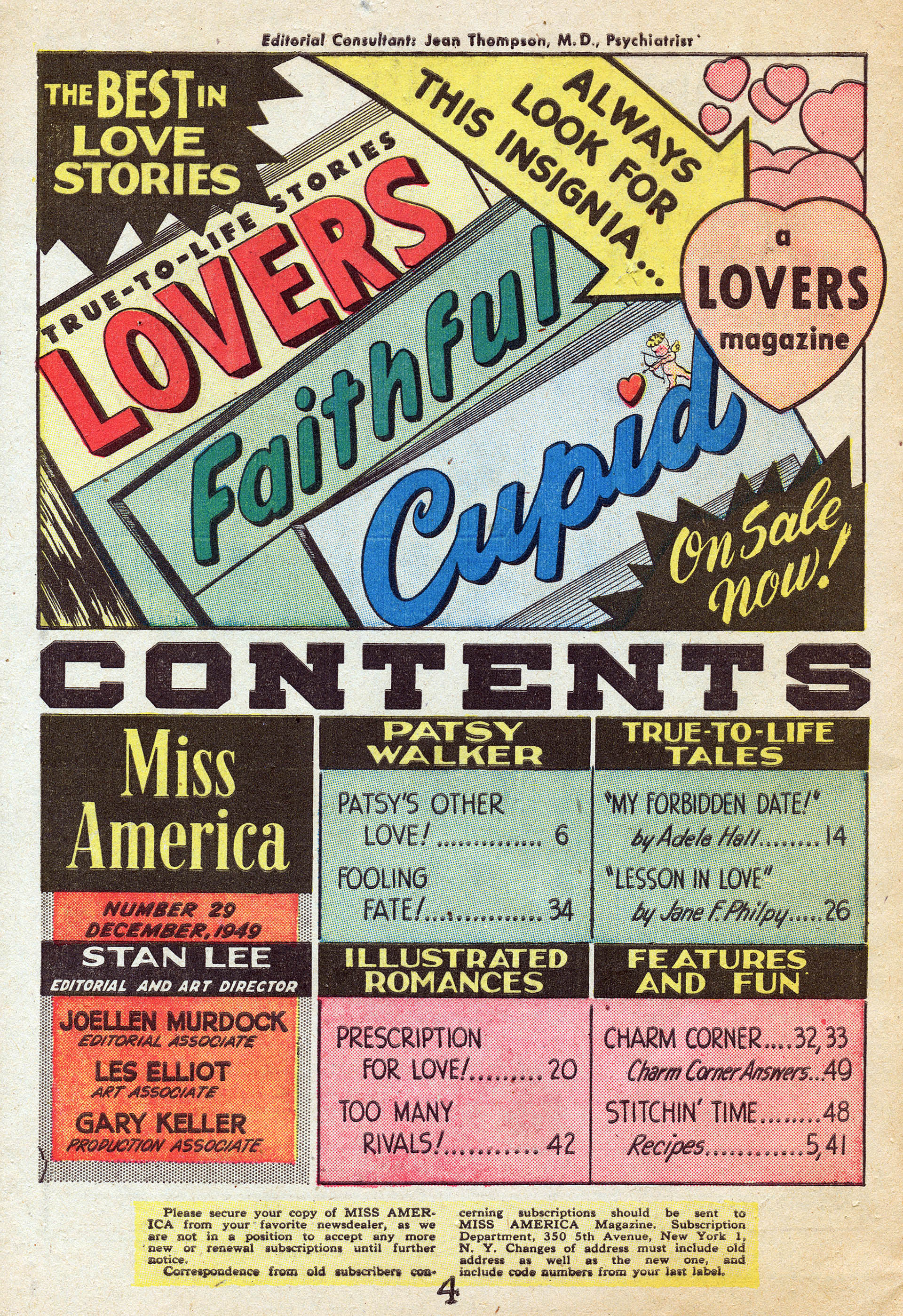 Read online Miss America Magazine comic -  Issue #62 - 4