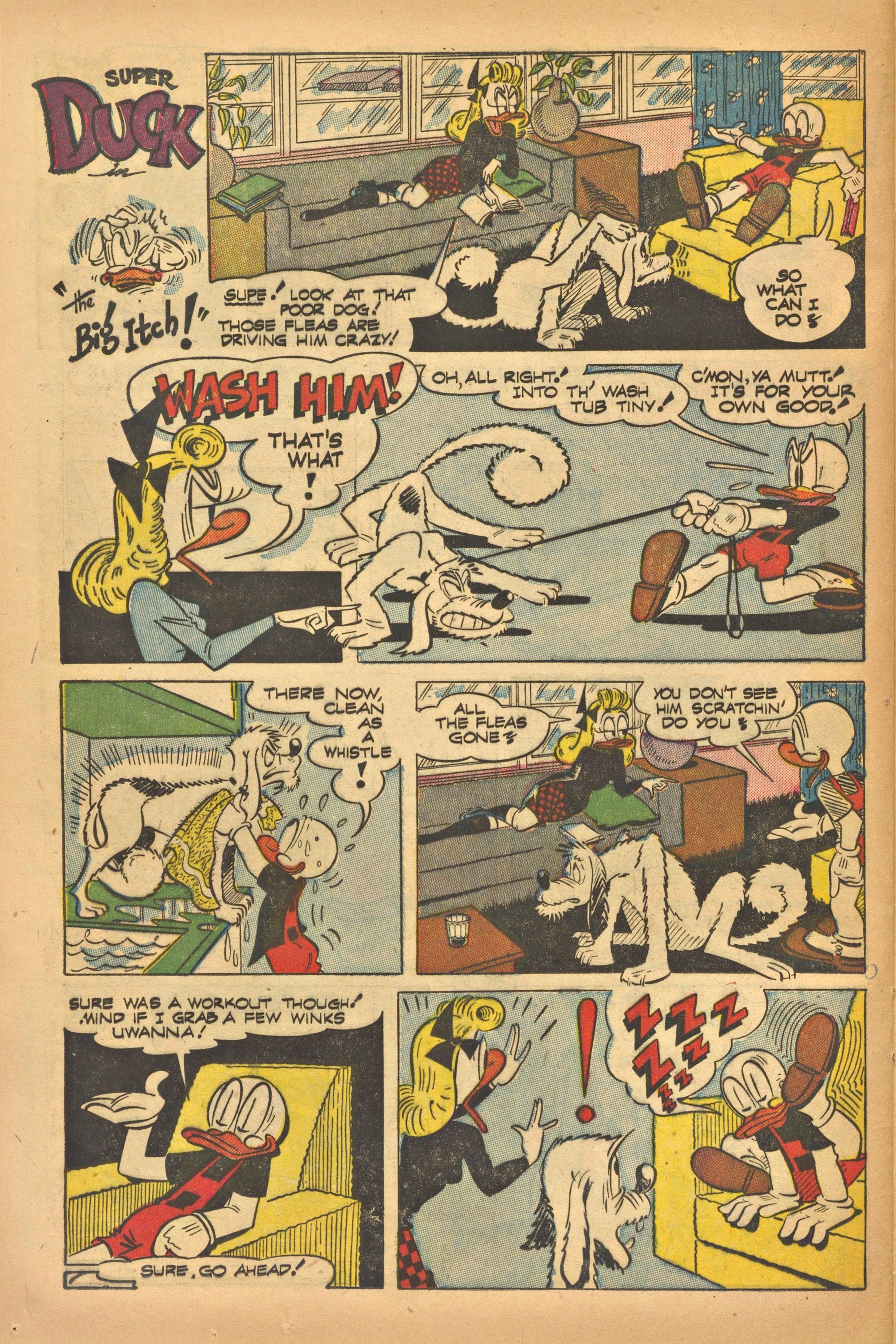 Read online Super Duck Comics comic -  Issue #55 - 24