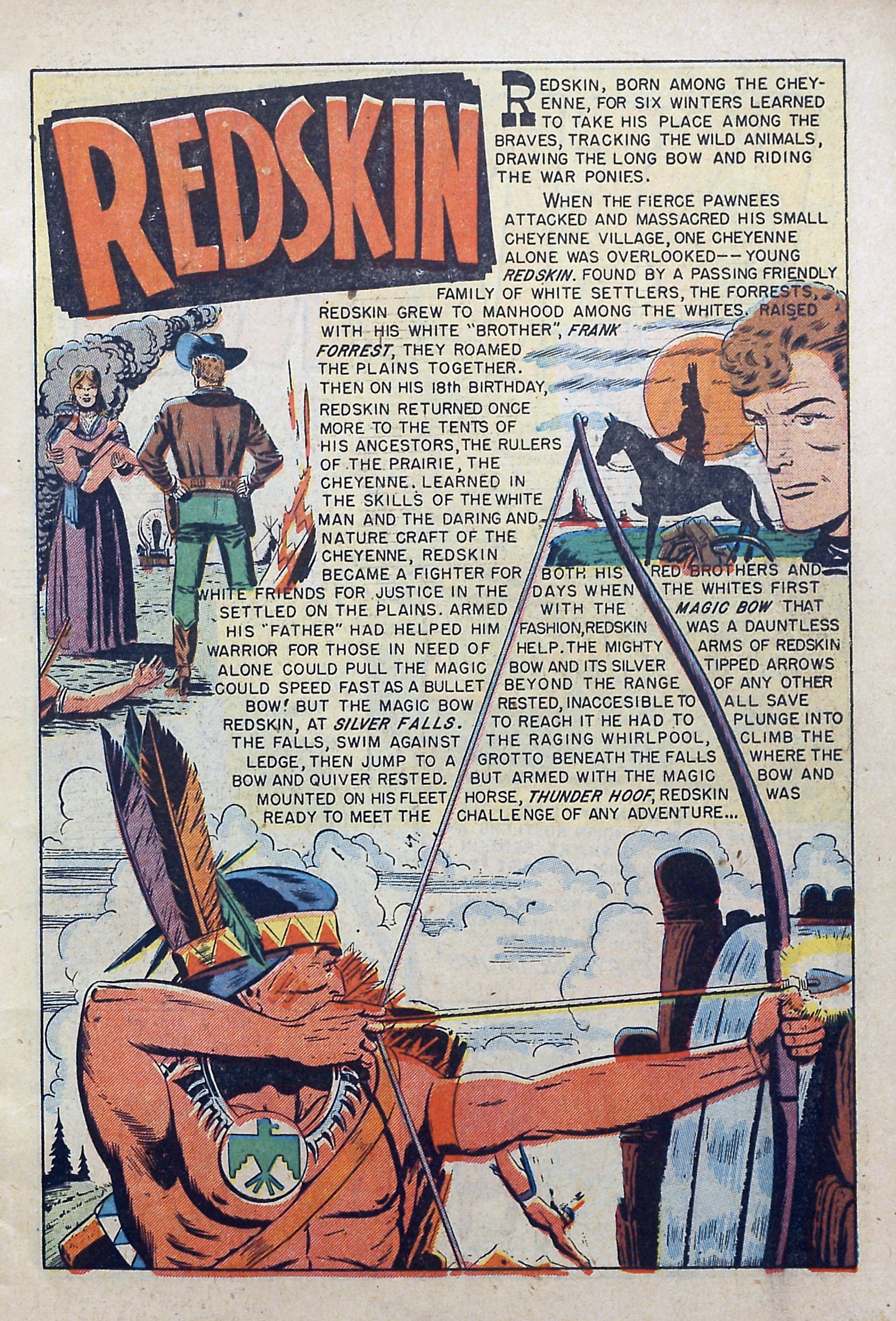 Read online Redskin comic -  Issue #1 - 3