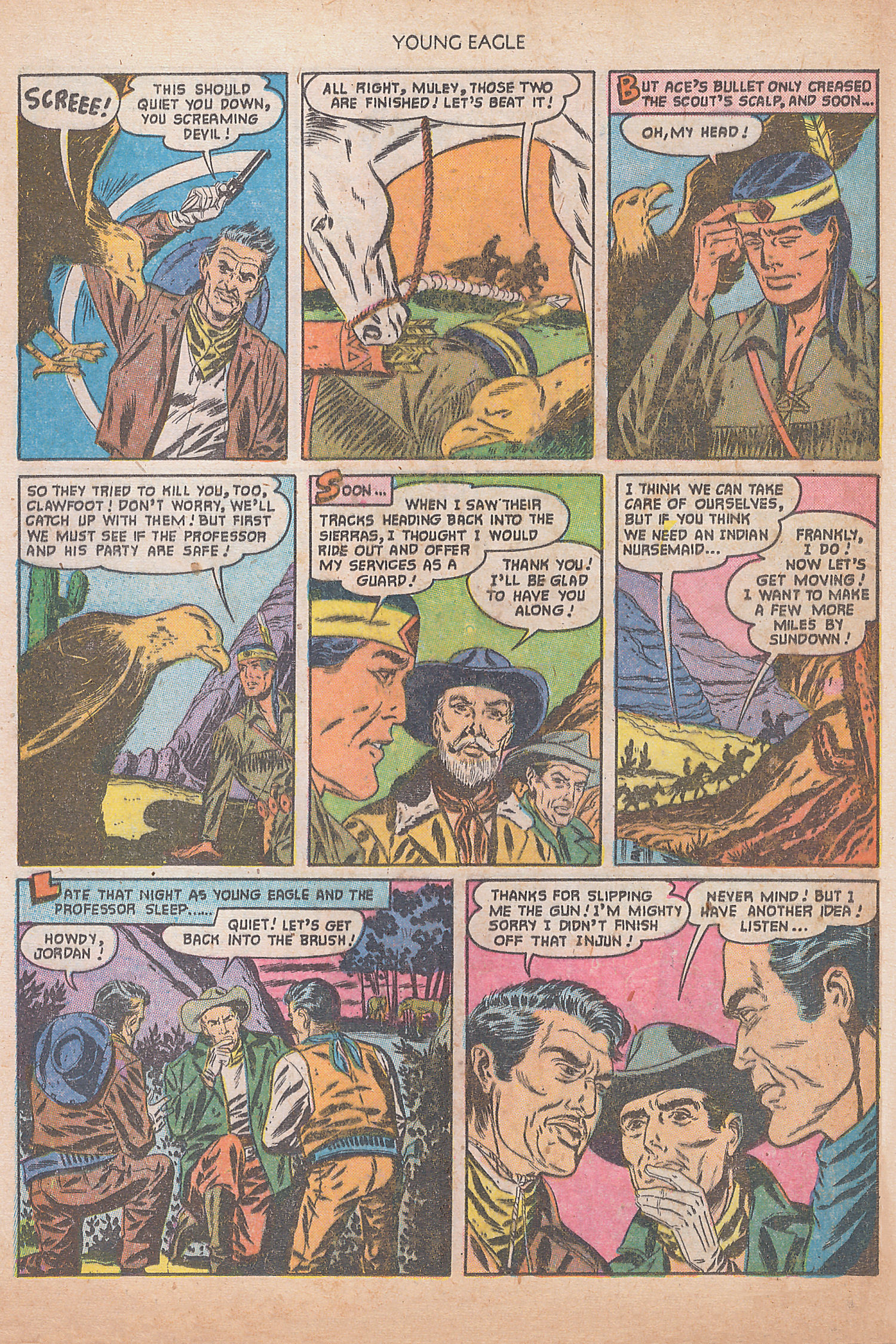 Read online Young Eagle comic -  Issue #7 - 30