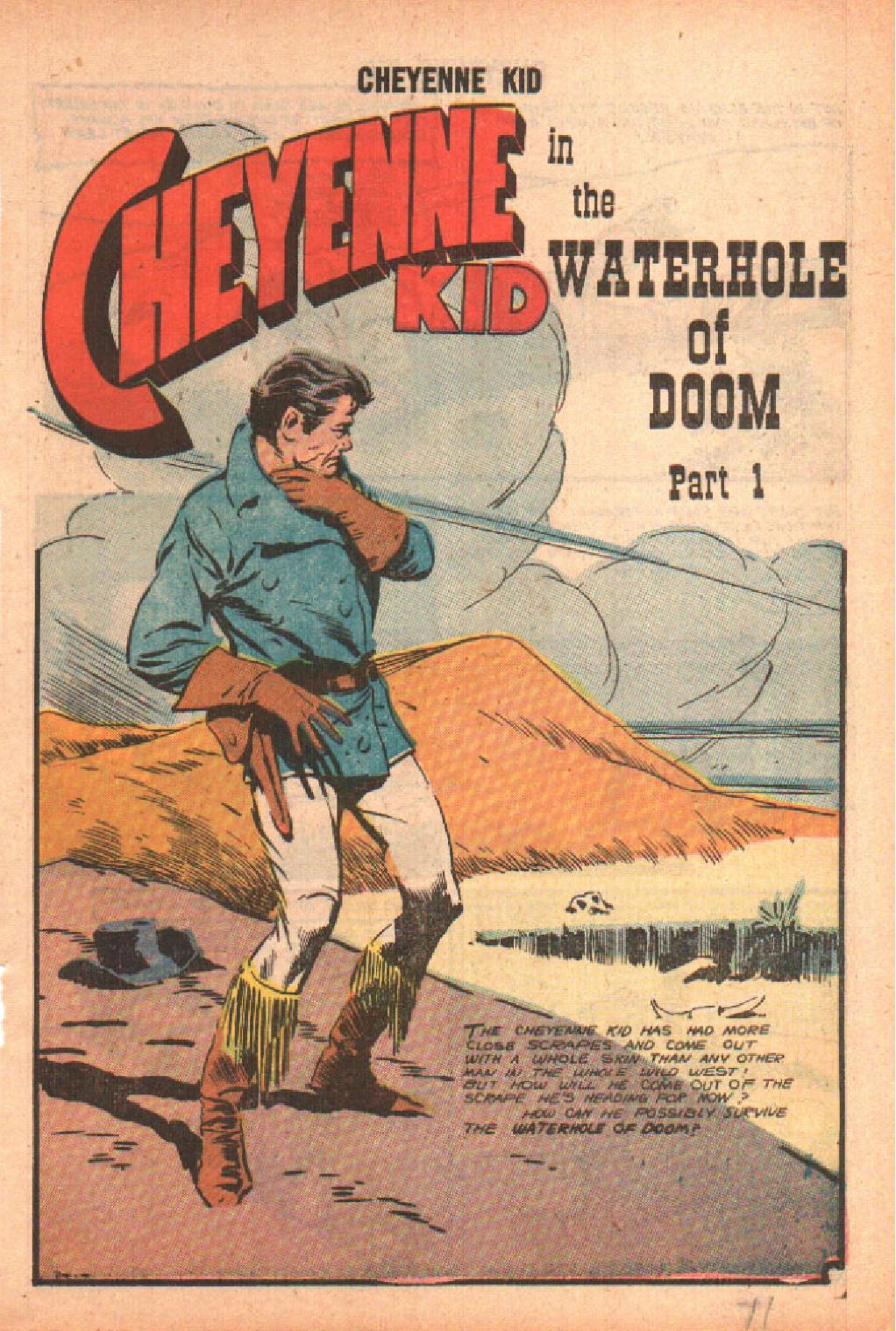 Read online Cheyenne Kid comic -  Issue #11 - 11