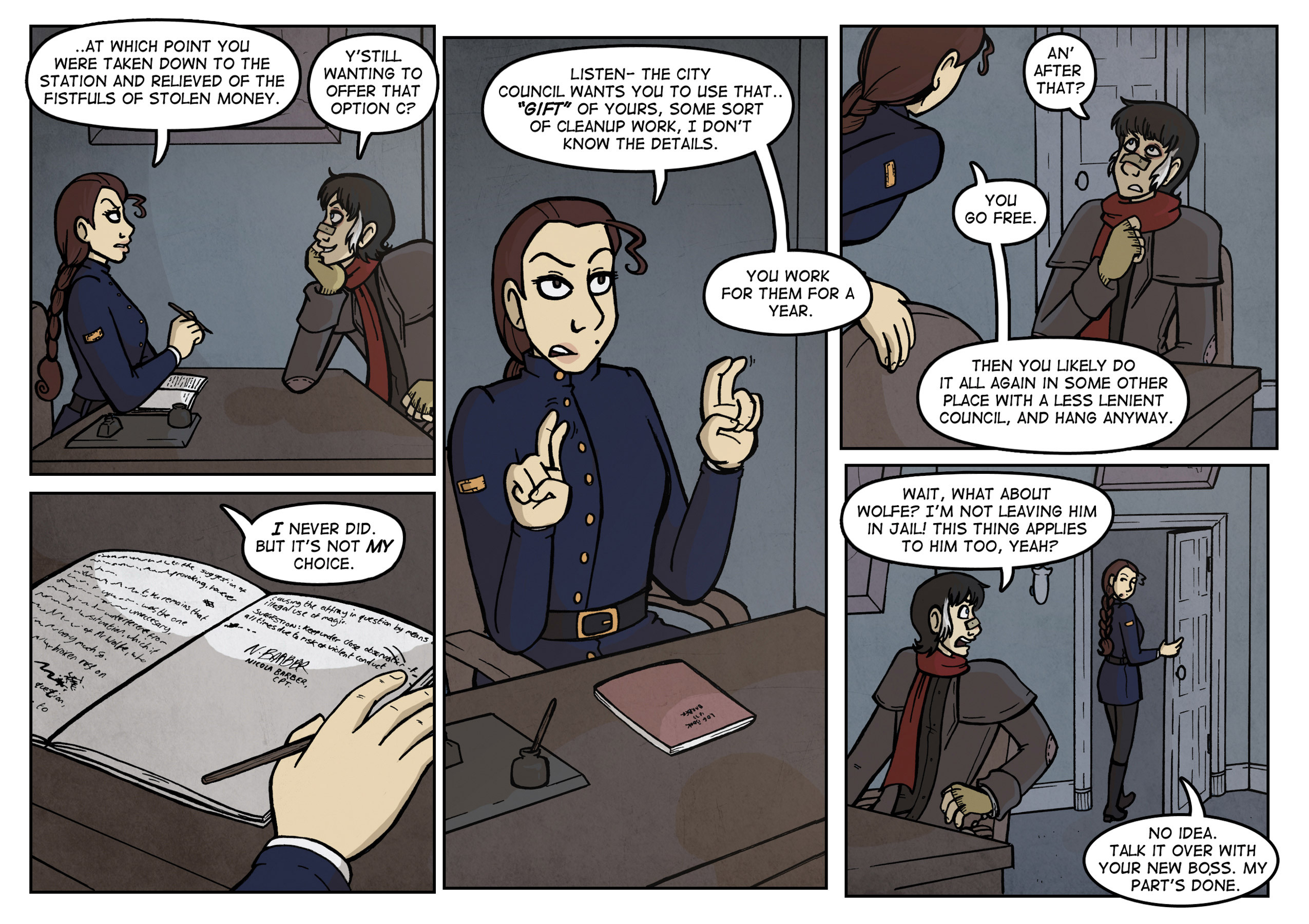 Read online Widdershins comic -  Issue #2 - 16