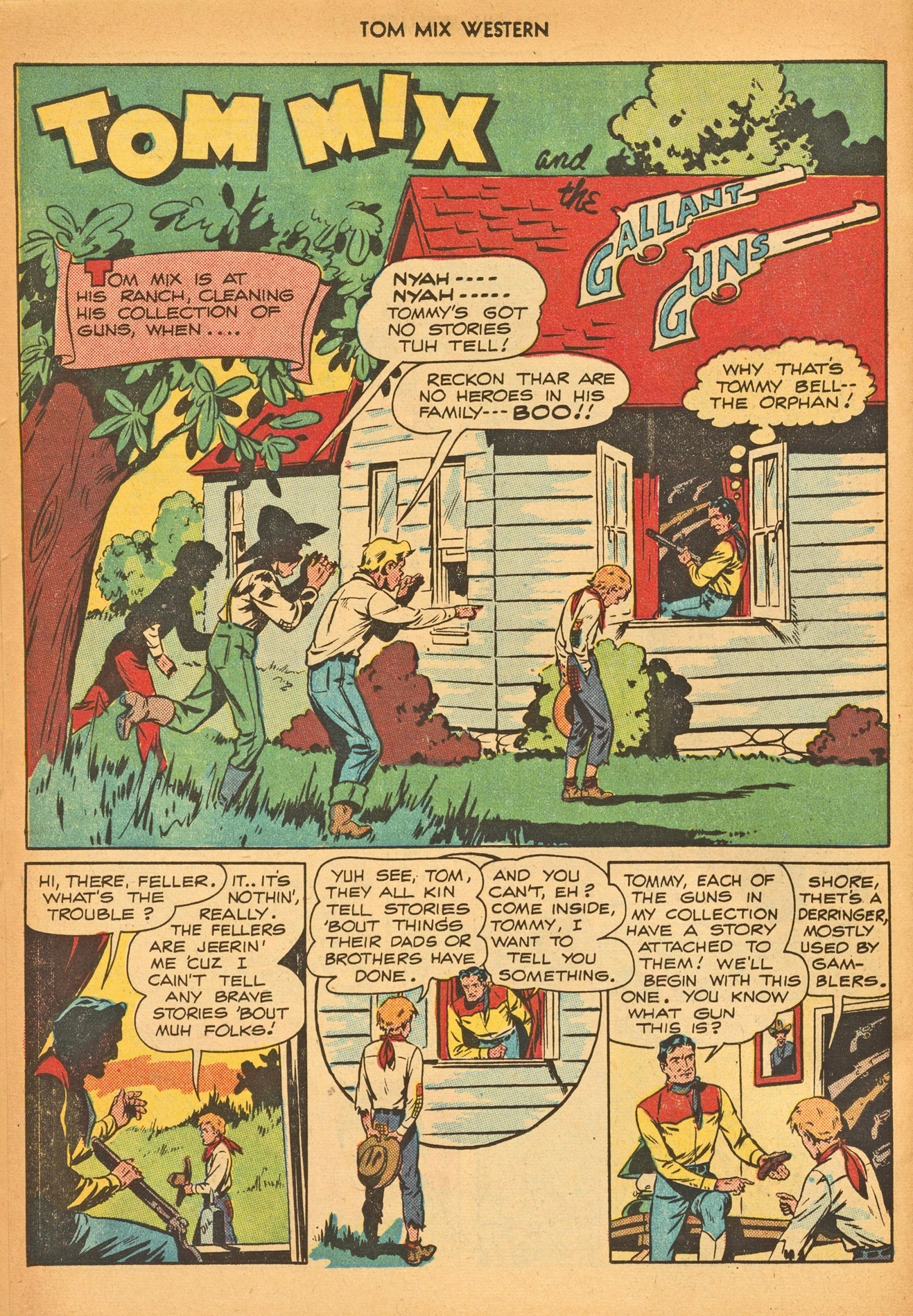 Read online Tom Mix Western (1948) comic -  Issue #8 - 42