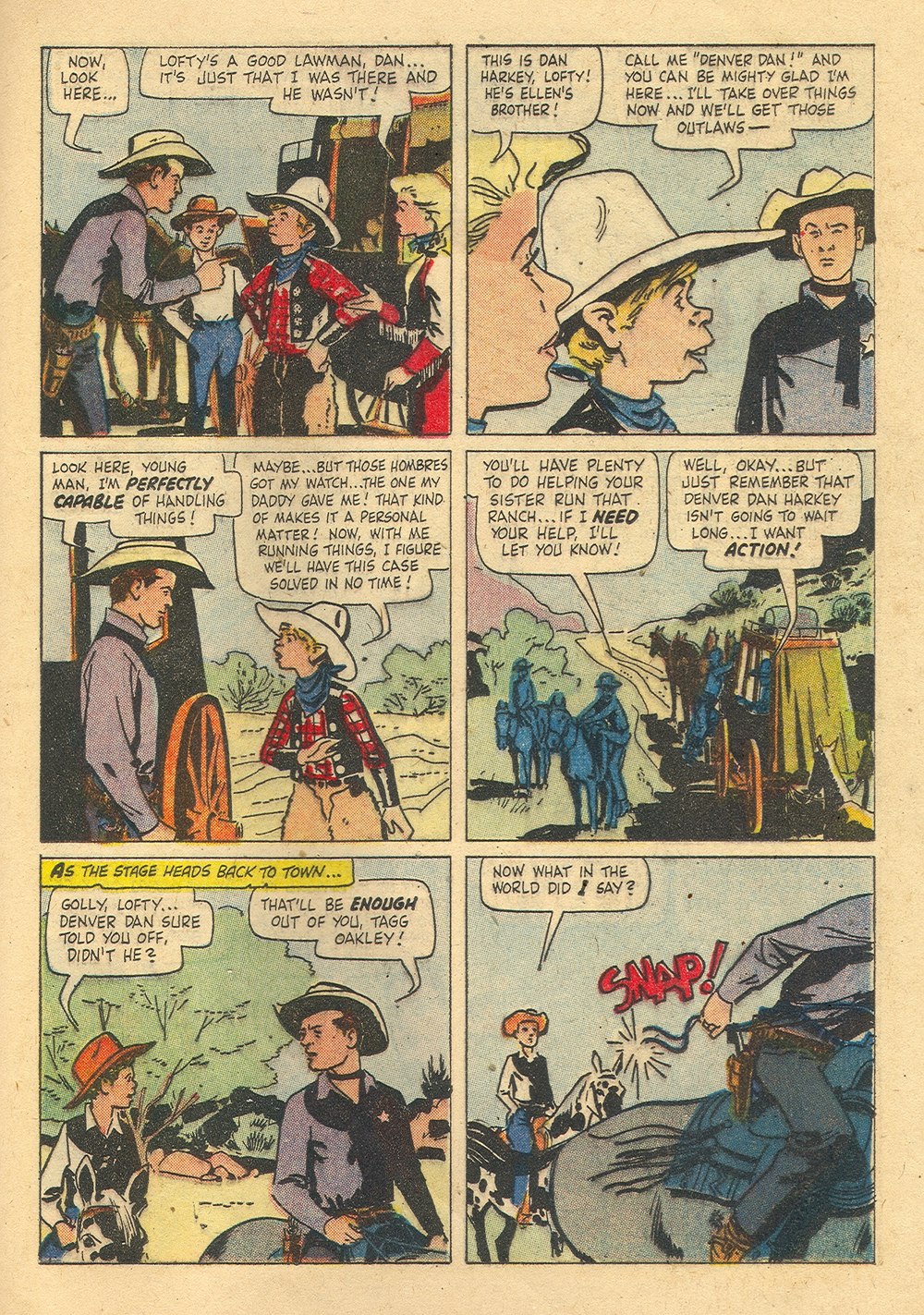Read online Annie Oakley & Tagg comic -  Issue #17 - 25