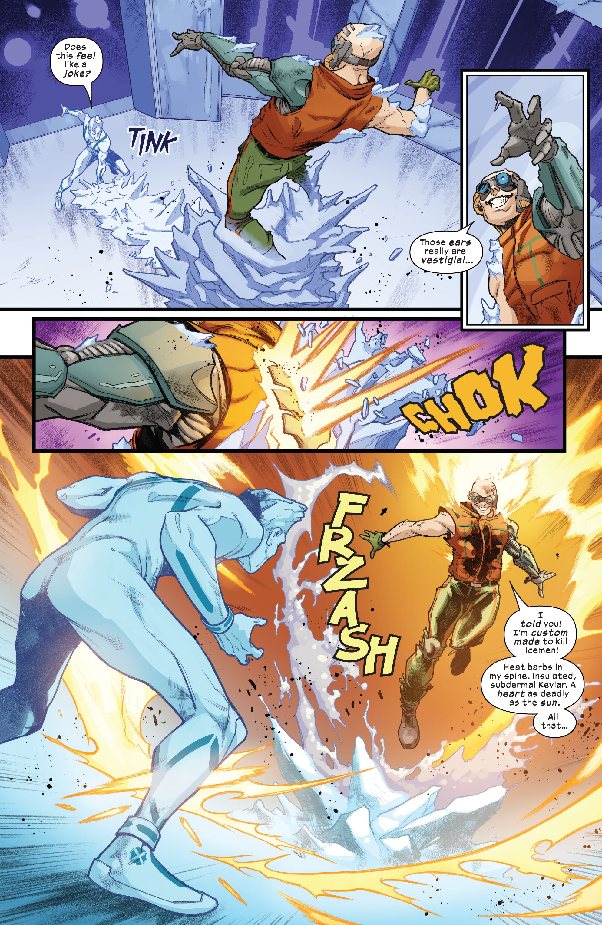 Read online Astonishing Iceman comic -  Issue #5 - 5