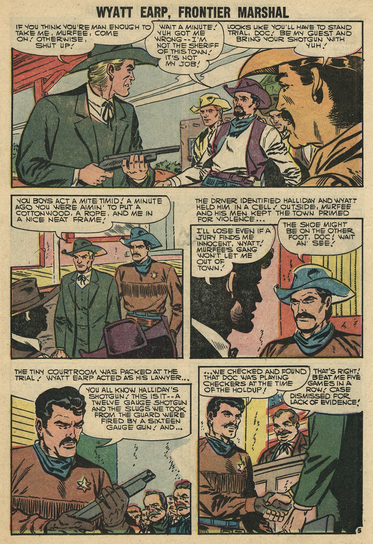 Read online Wyatt Earp Frontier Marshal comic -  Issue #16 - 25