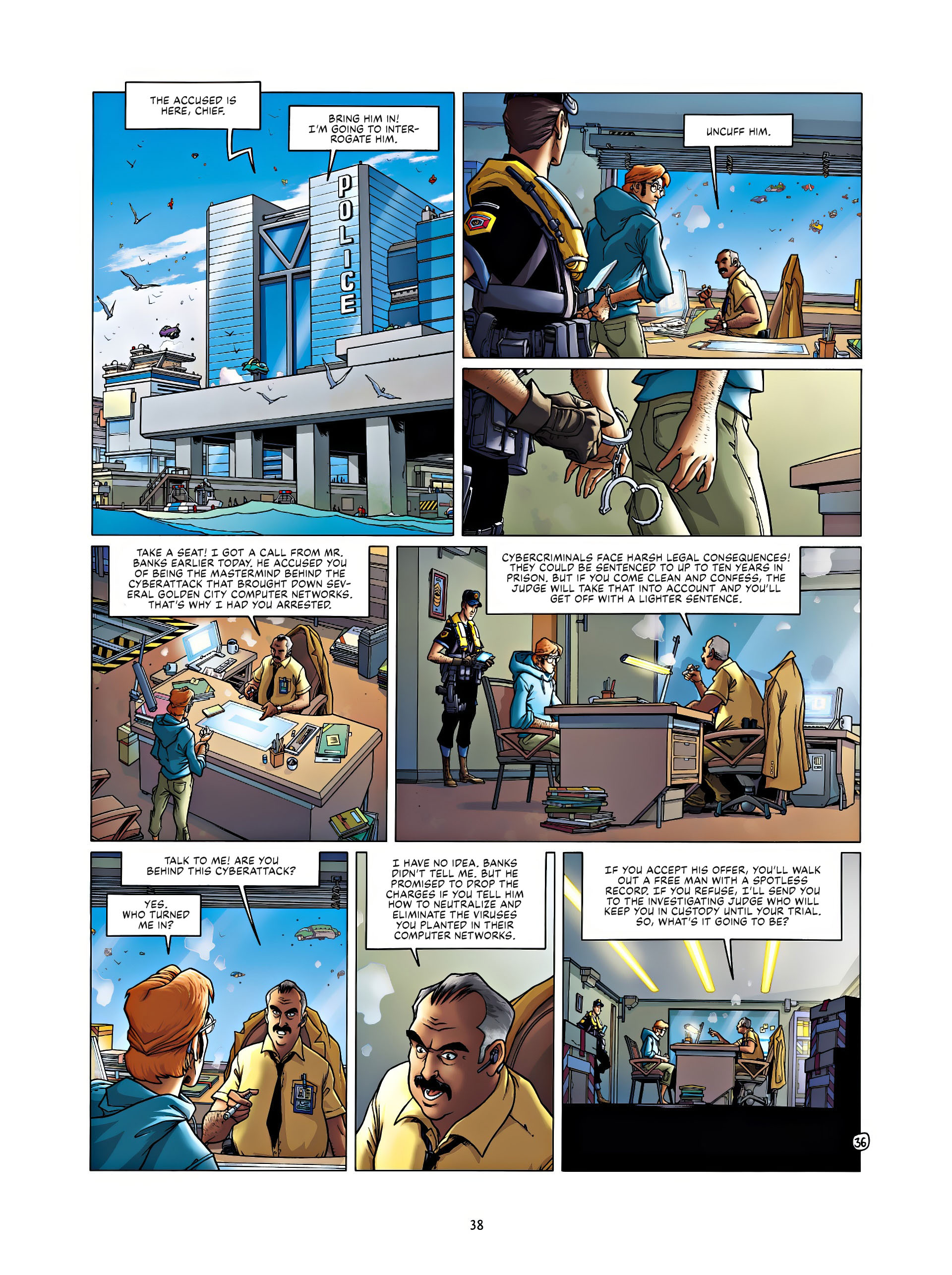 Read online Golden City comic -  Issue #14 - 38